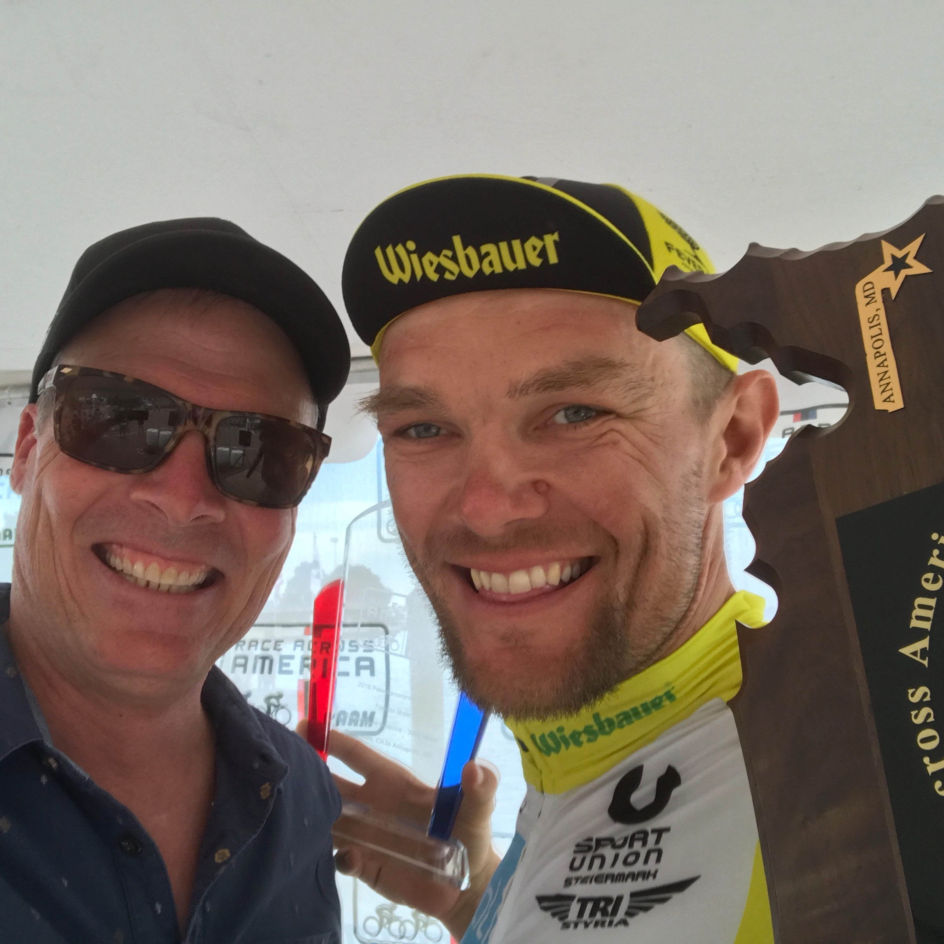 2018 Race Across America with Men'd Solo champion Christoph Strasser