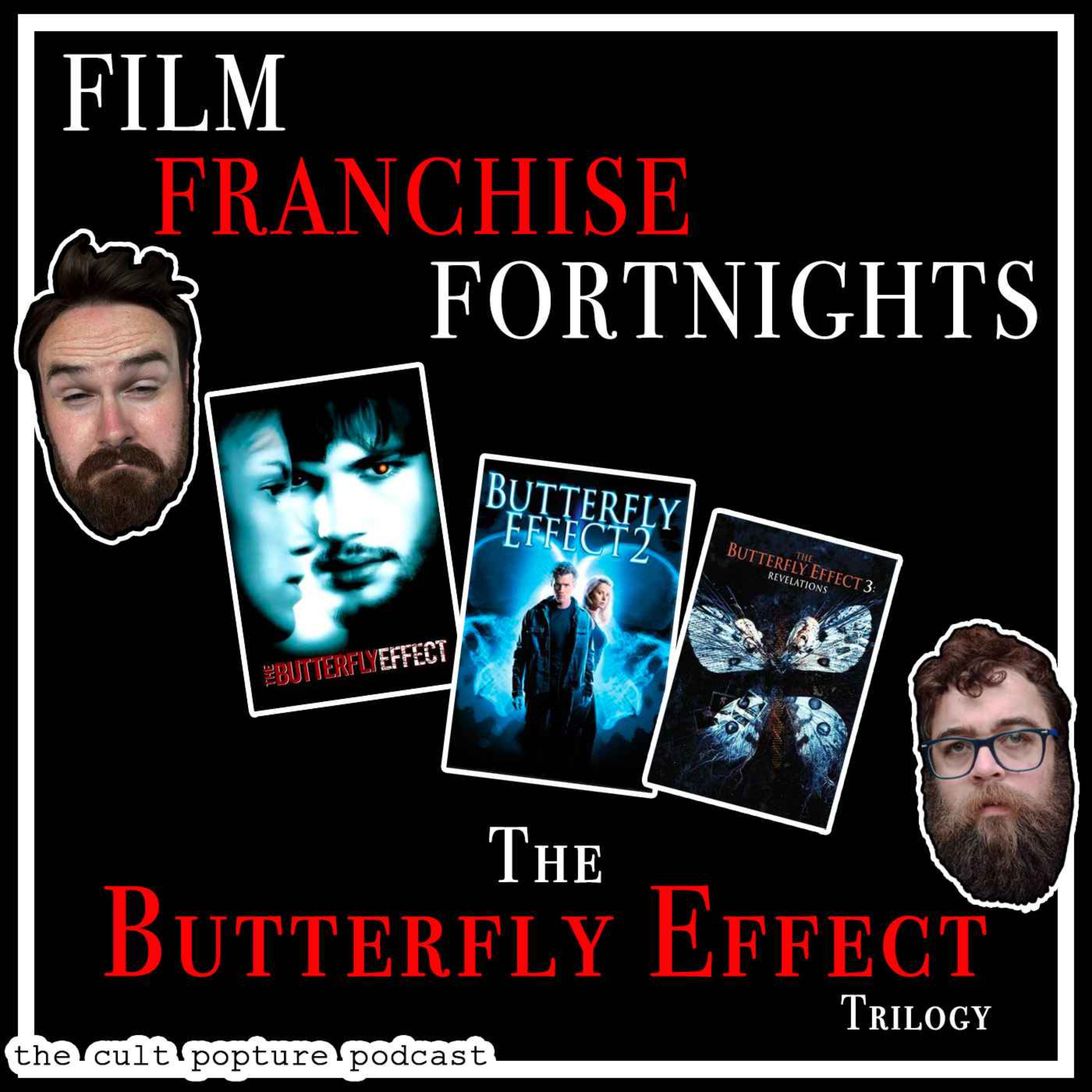 cover art for "The Butterfly Effect" Trilogy | Film Franchise Fortnights