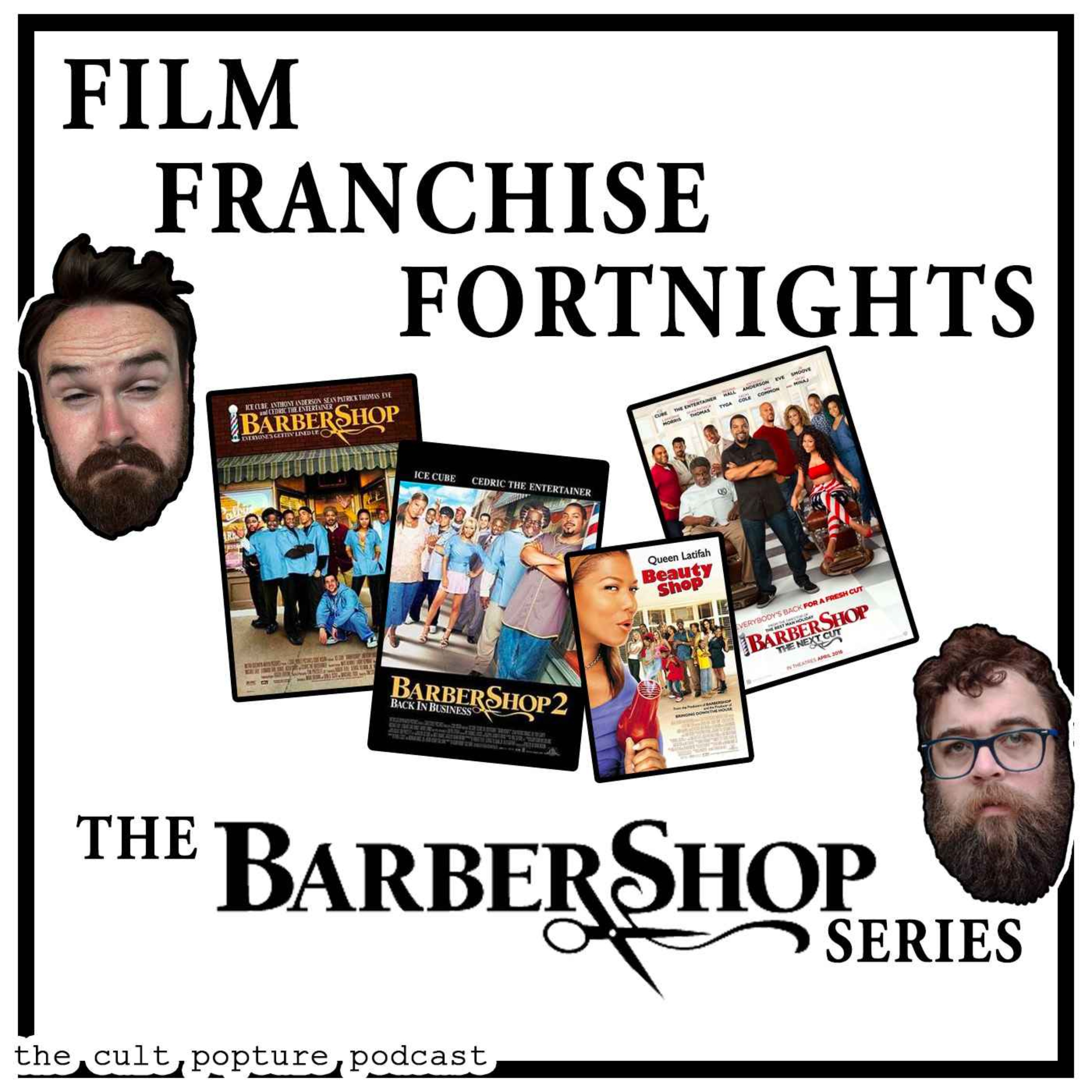 cover art for The "Barbershop" Series | Film Franchise Fortnights