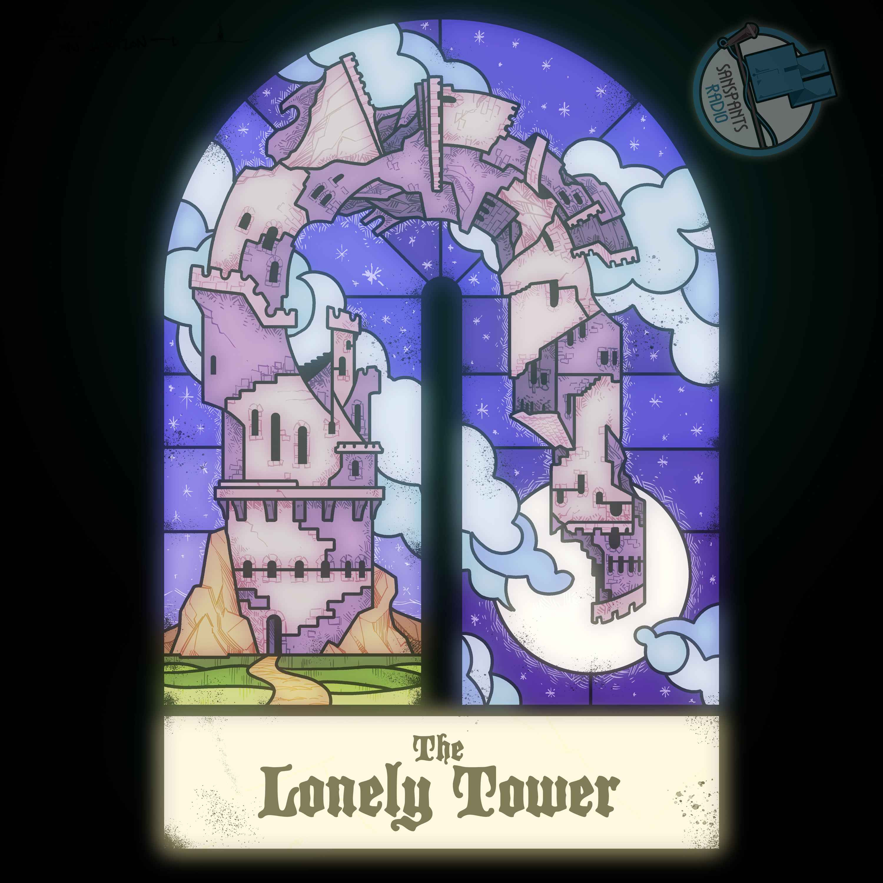 cover art for The Lonely Tower #1 The Creature Hunts