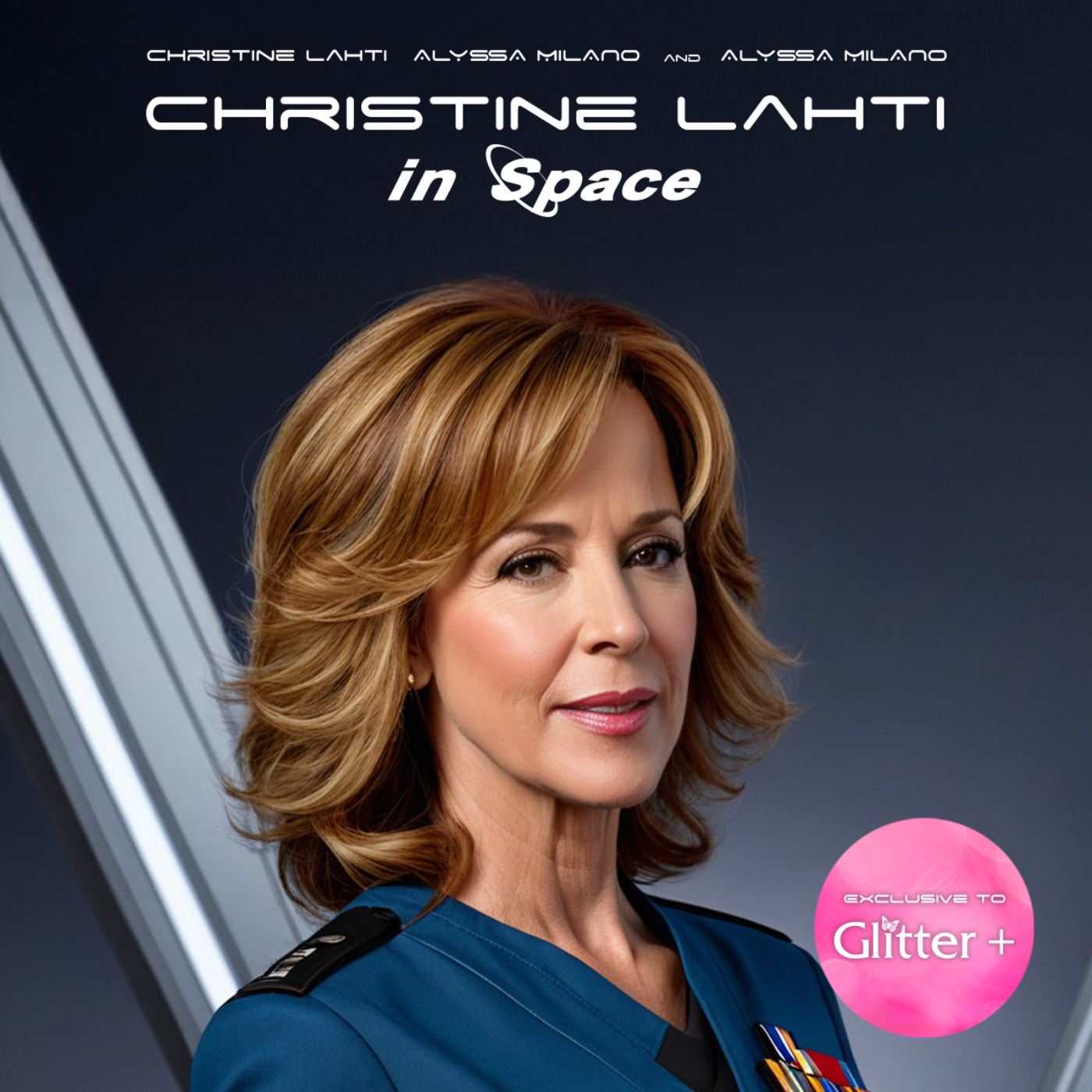 Christine Lahti in Space S2 E21 Space Train Wreck episode artwork