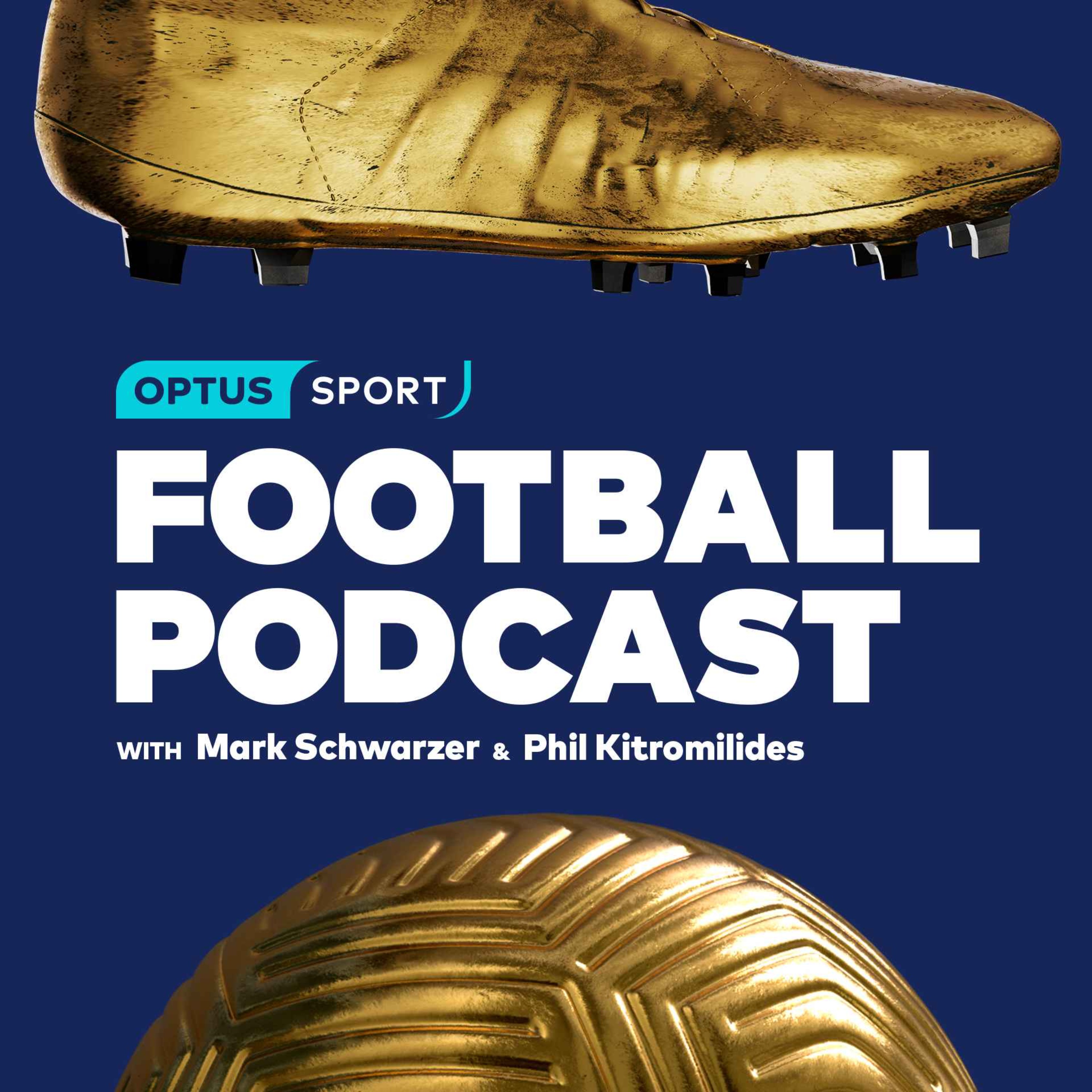 cover art for BONUS Episode: Micky van de Ven x Mark Schwarzer | The incredible effect of Ange Postecoglou | Being the most blistering fast player the Premier League has ever seen