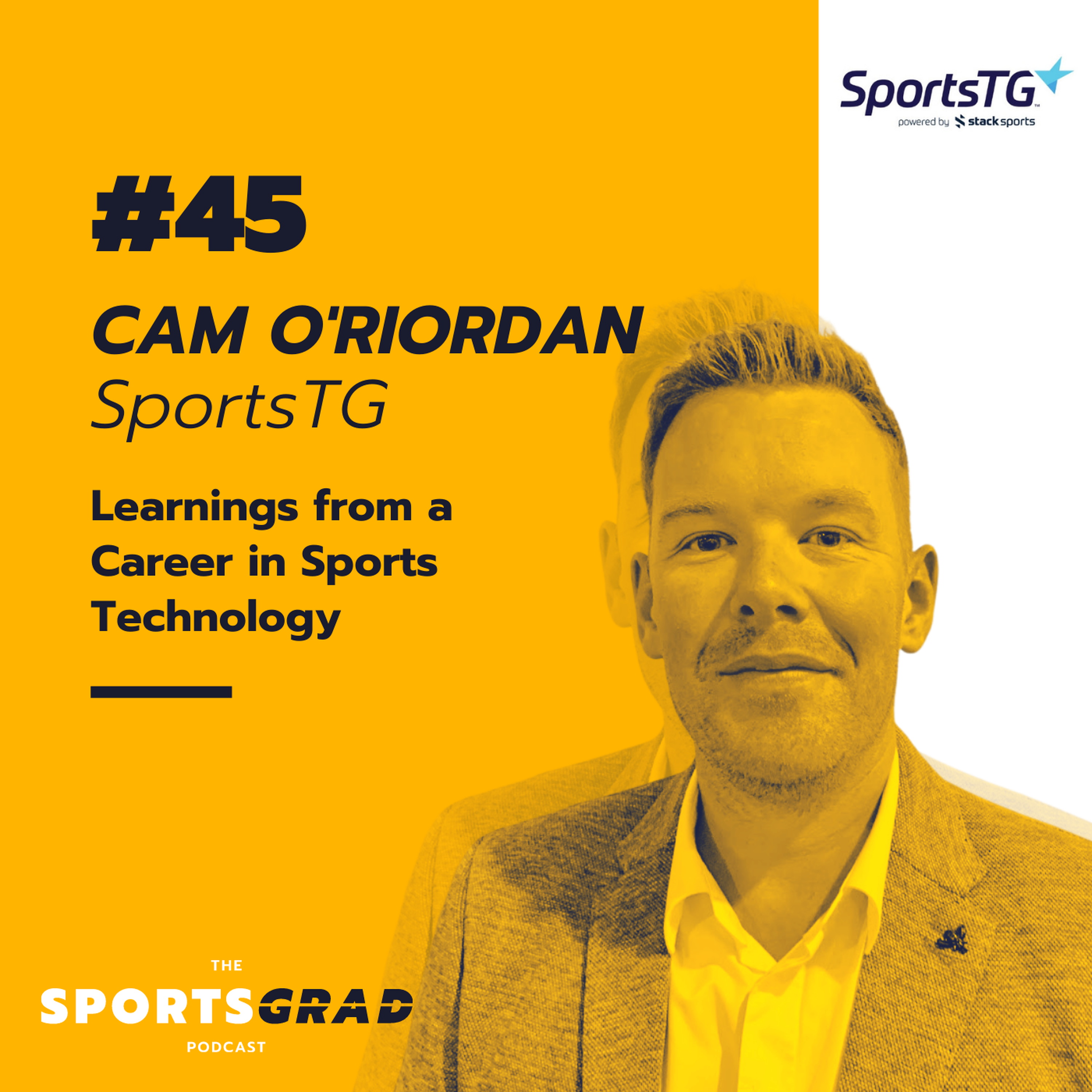 #45: Cam O'Riordan (Sports TG) - Learnings from a Career in Sports Technology