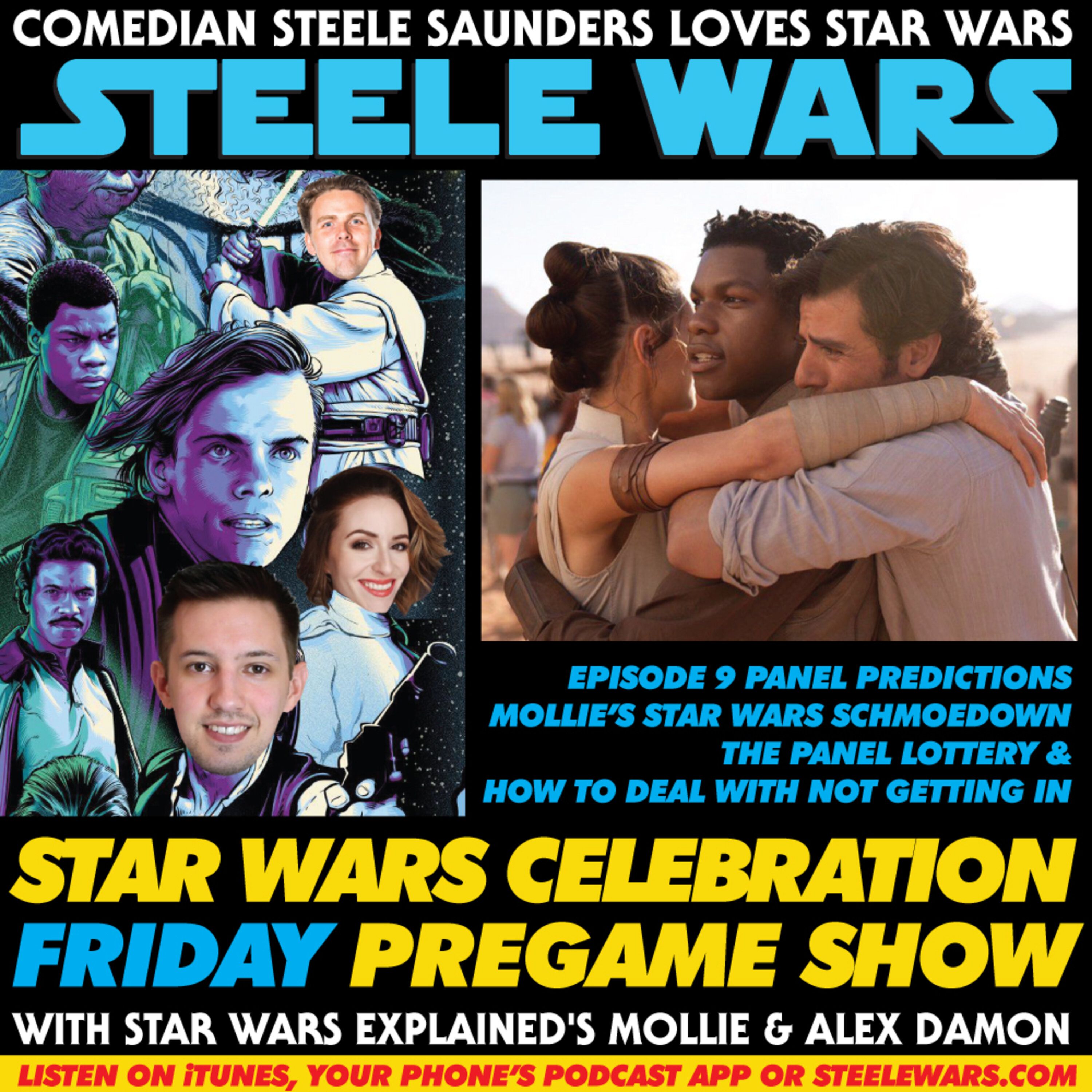 cover art for Ep 202.1 : Star Wars Celebration FRIDAY Pregame Show - With Star Wars Explained's Mollie & Alex Damon