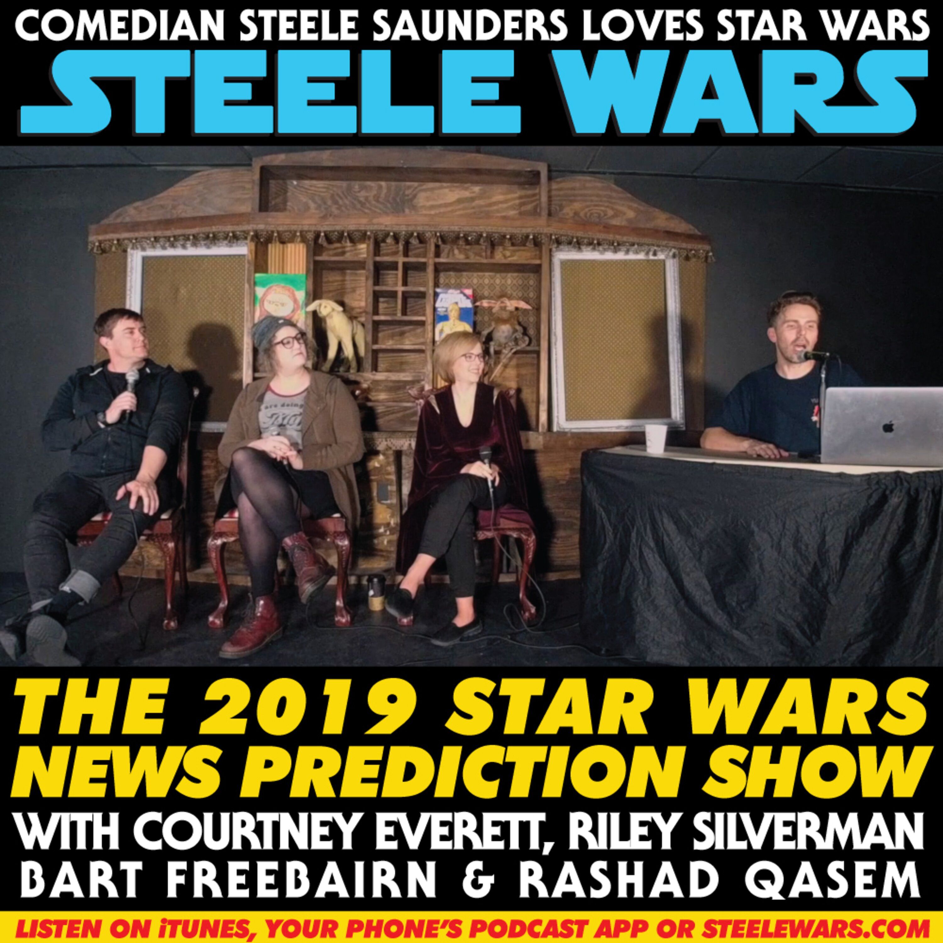 cover art for Ep 197 : Live Prediction Show 2019 - With Courtney Everett, Riley Silverman, Bart Freebairn & Rashad Qasem