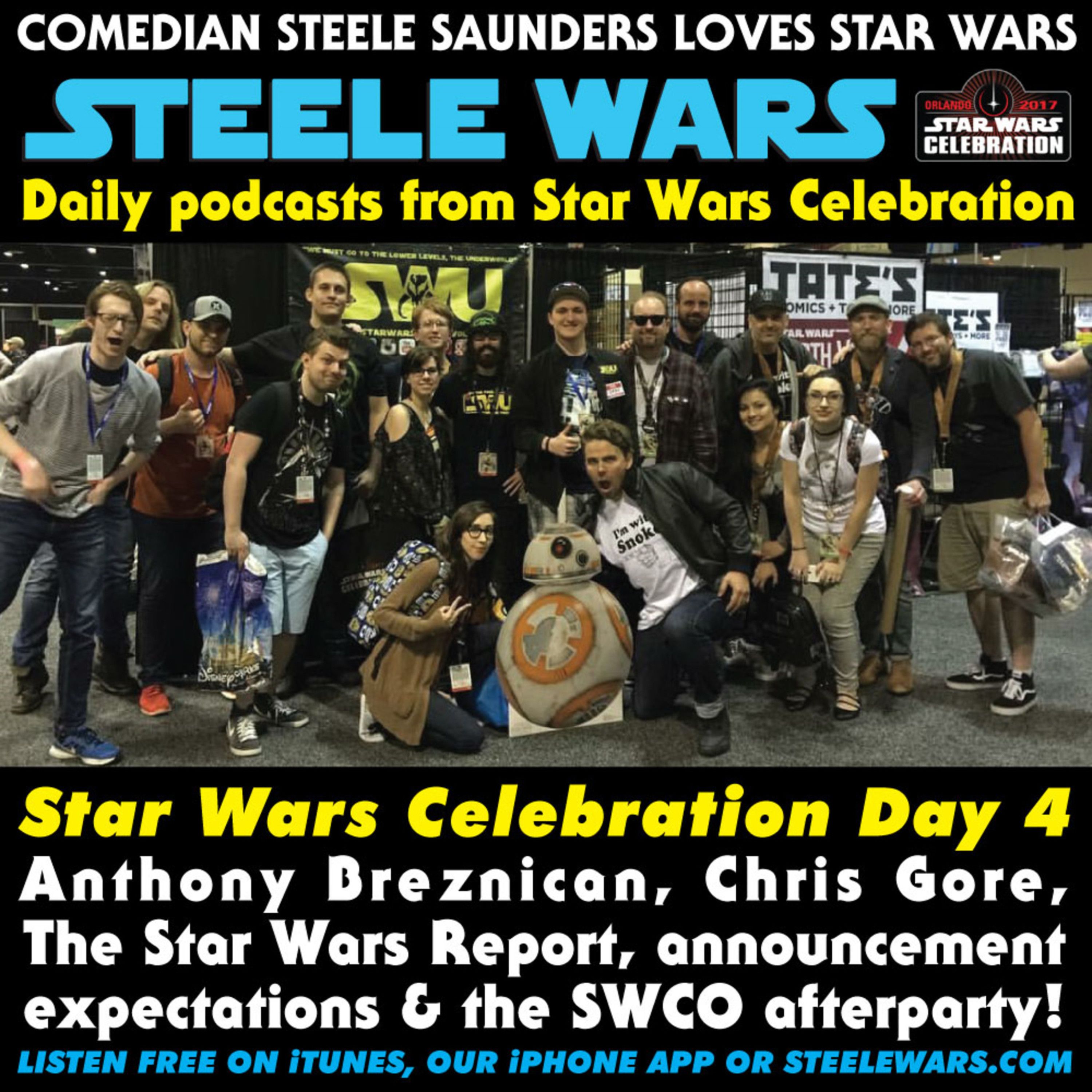 cover art for Ep 131.10 : SWCO Day 4 – Anthony Breznican, Chris Gore & the SWCO afterparty
