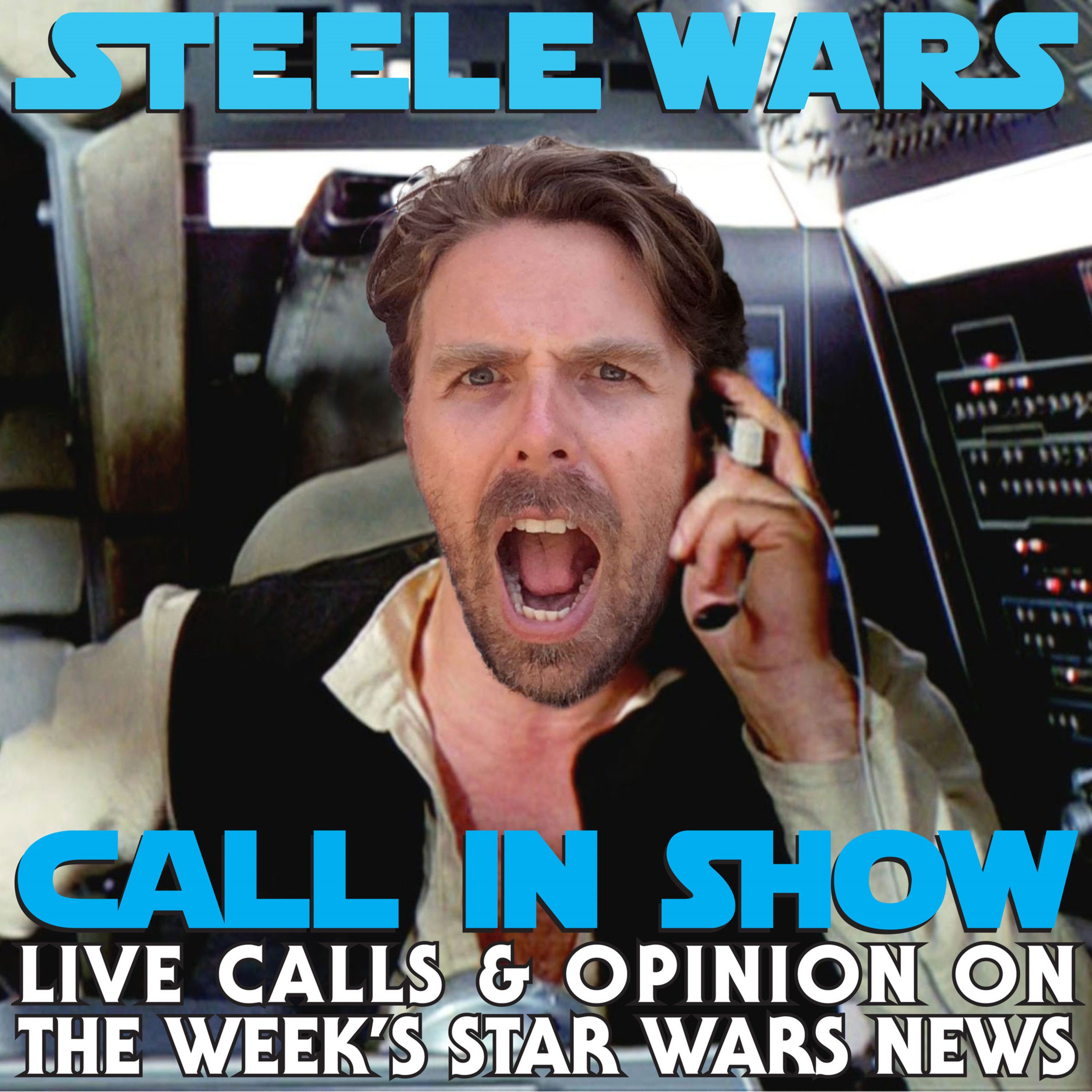cover art for Live Call In Show - Ep 1 : Dominic Jones - 3D Blu-ray controversy, the Rogue One crawl & much more