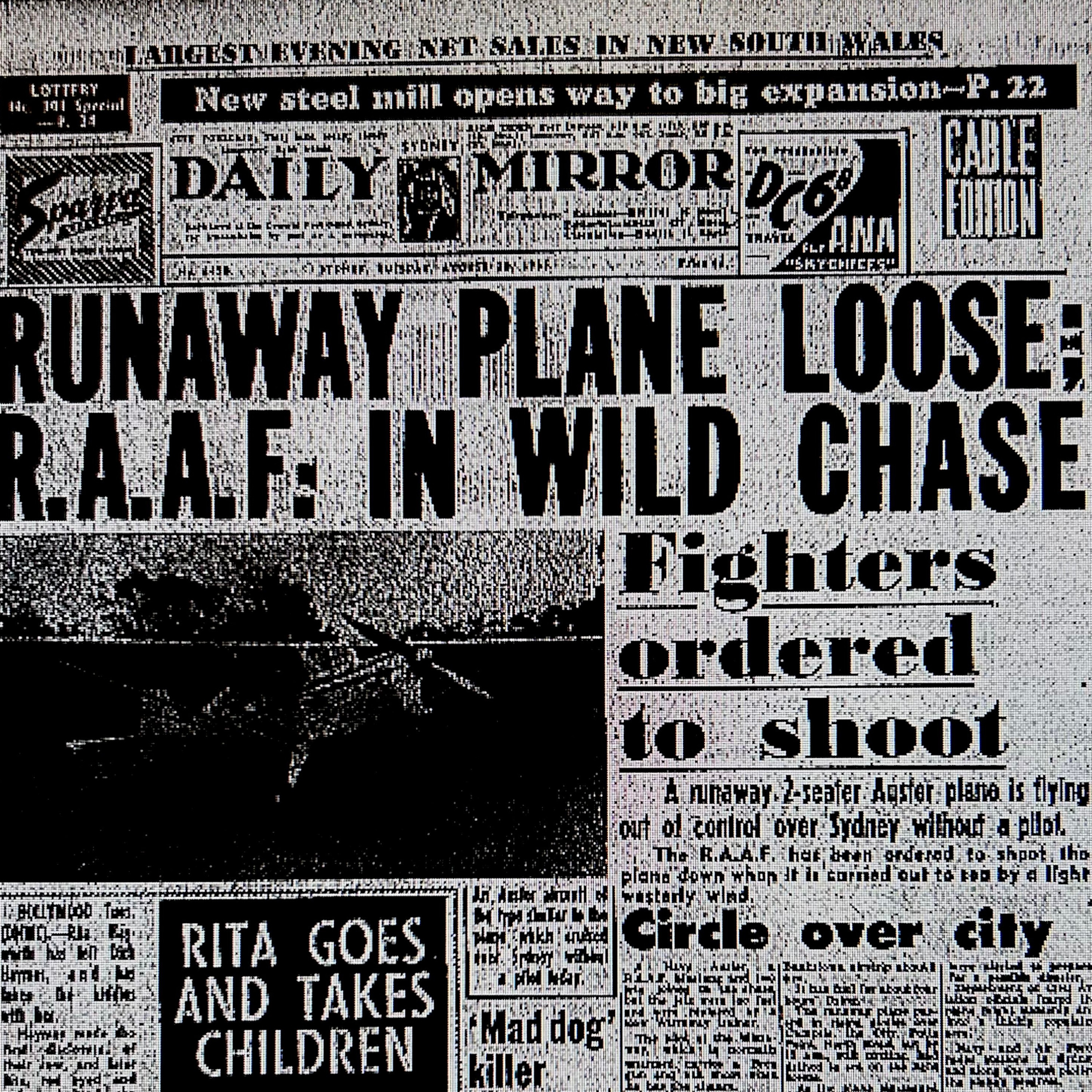 The Runaway Plane – Part One: “There’s No Pilot!”