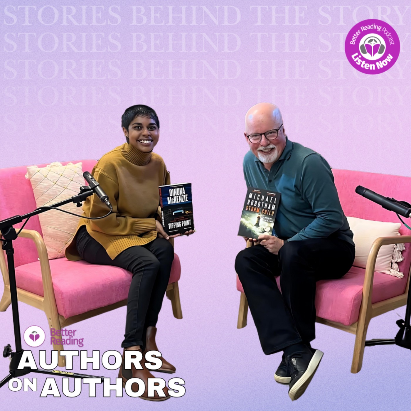 Stories Behind The Story: Michael Robotham & Dinuka McKenzie on the art of crafting interesting characters