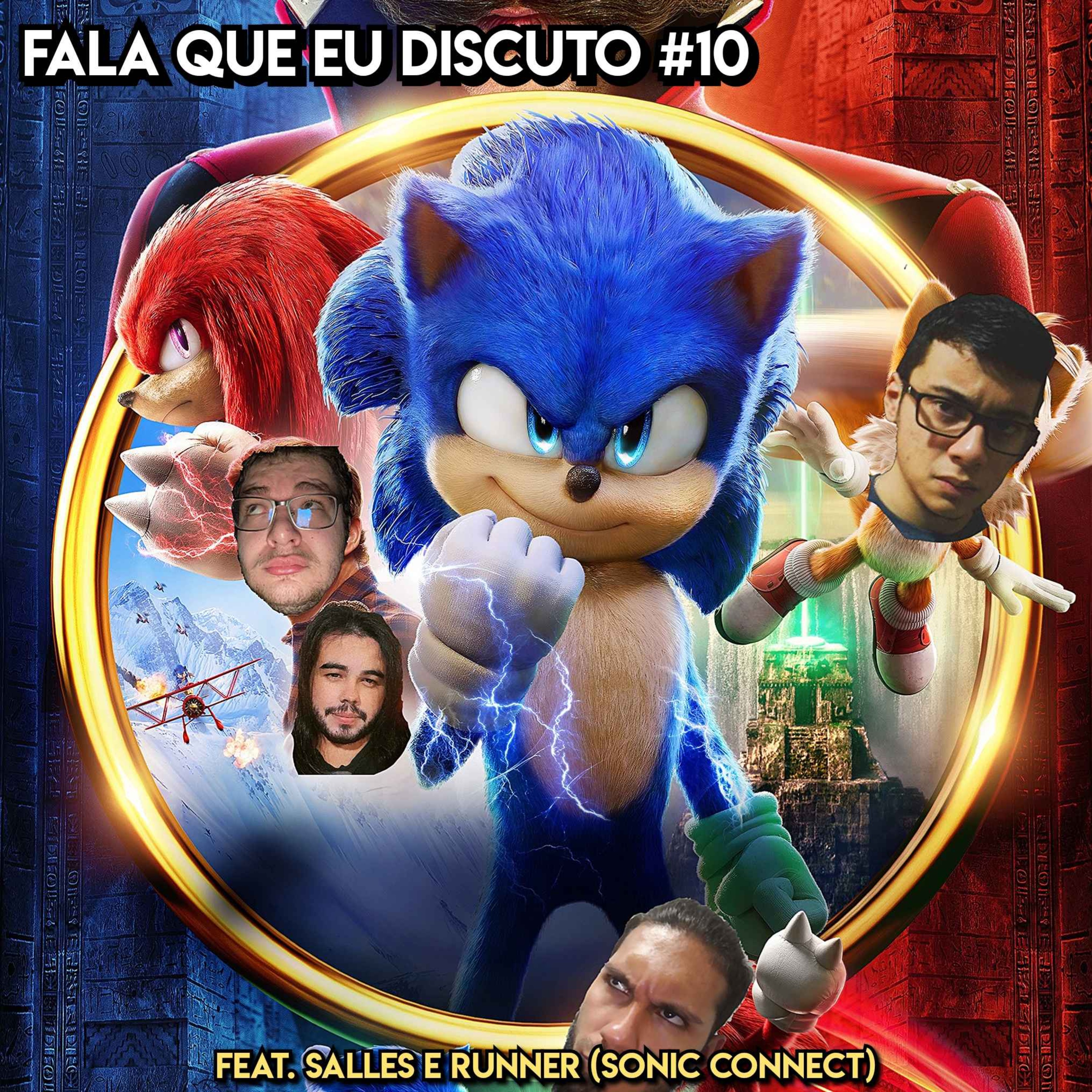 cover art for Sonic 2 - O Filme feat. Salles TH e Runner (Fala que eu Discuto #10)