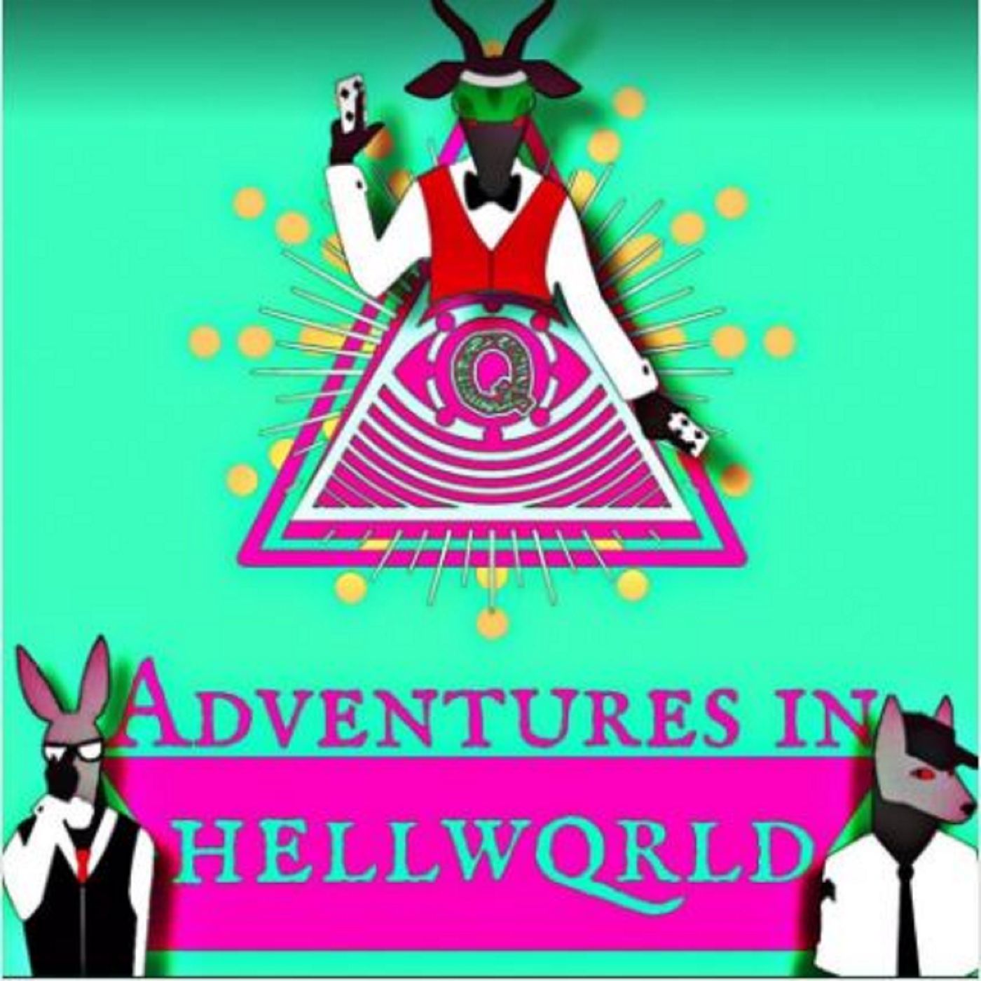 cover art for Adventures in HellwQrld Episode #195: Dr. Disrespect is awful and bad