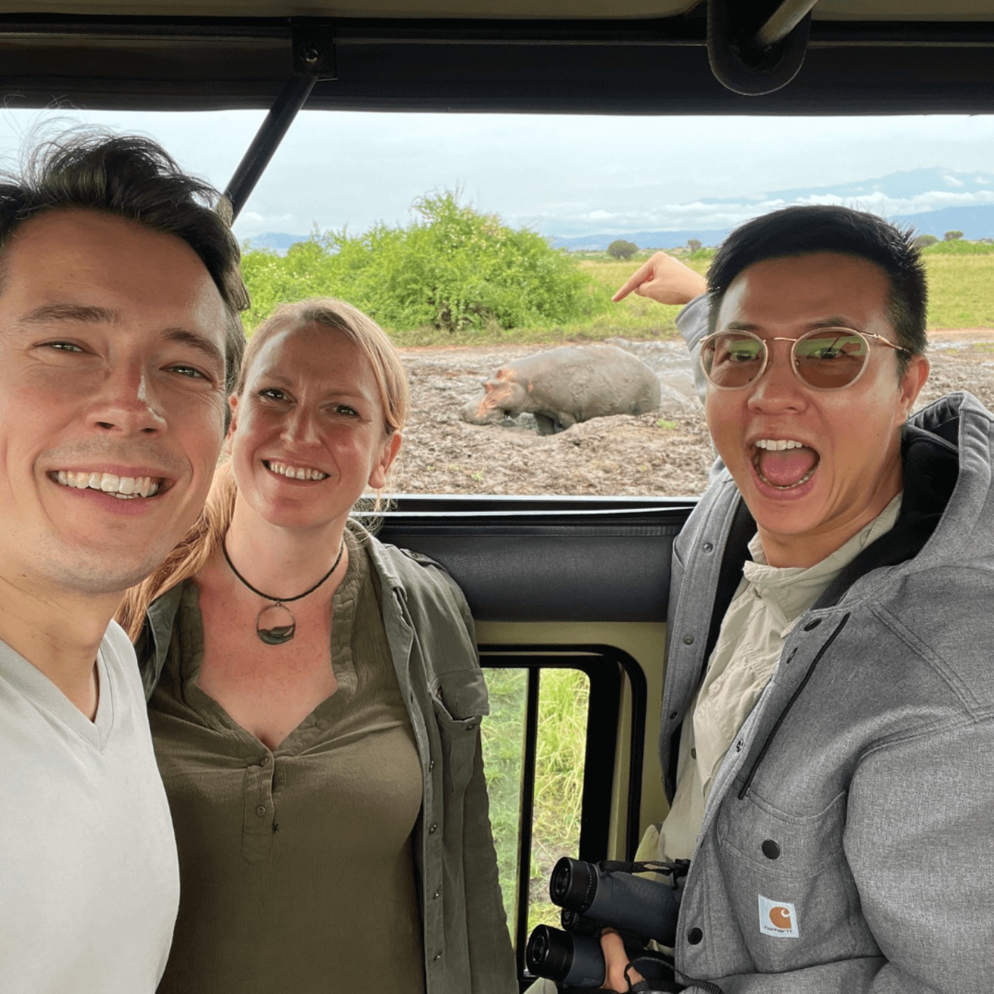 WW432: Von hungrigen Hippos und heulenden Hyänen (2/2) – Safari im Queen Elizabeth Nationalpark (Uganda) mit Lydia Möcklinghoff und Erik Lorenz