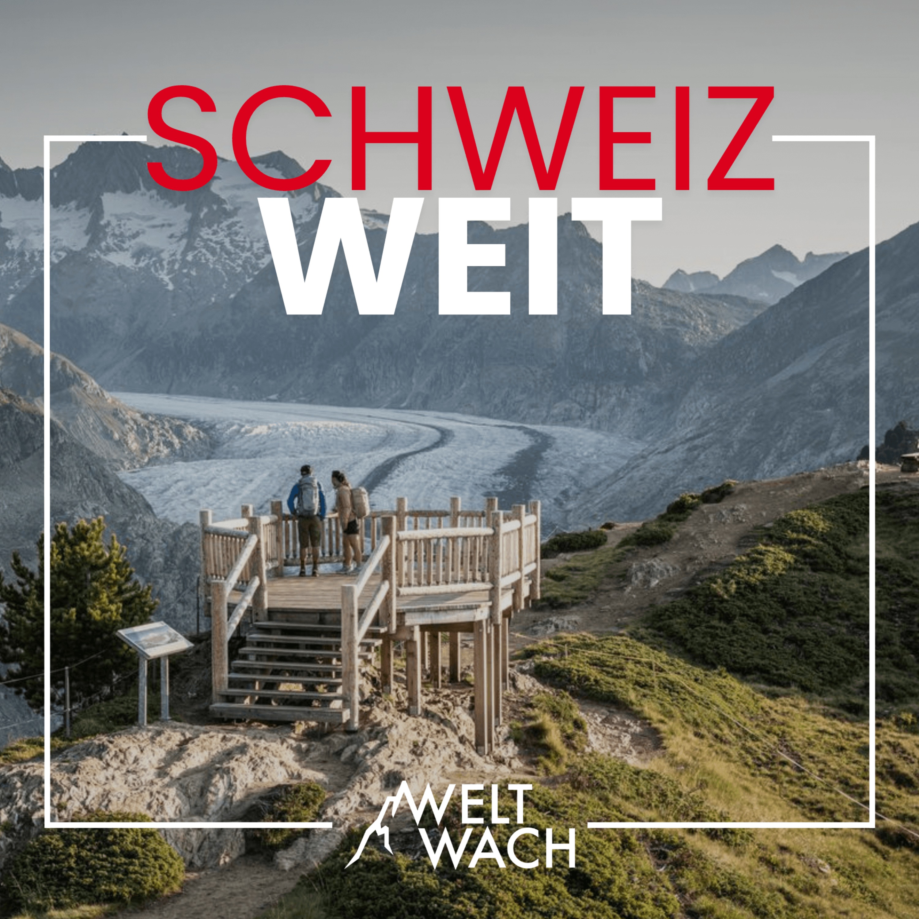 SchweizWeit #9: Steigeisen, Eiswellen und Bergkraft – Gletscherwanderung über den Aletschgletscher – im Wallis mit Miriam Menz und Janna Olson (1/3)