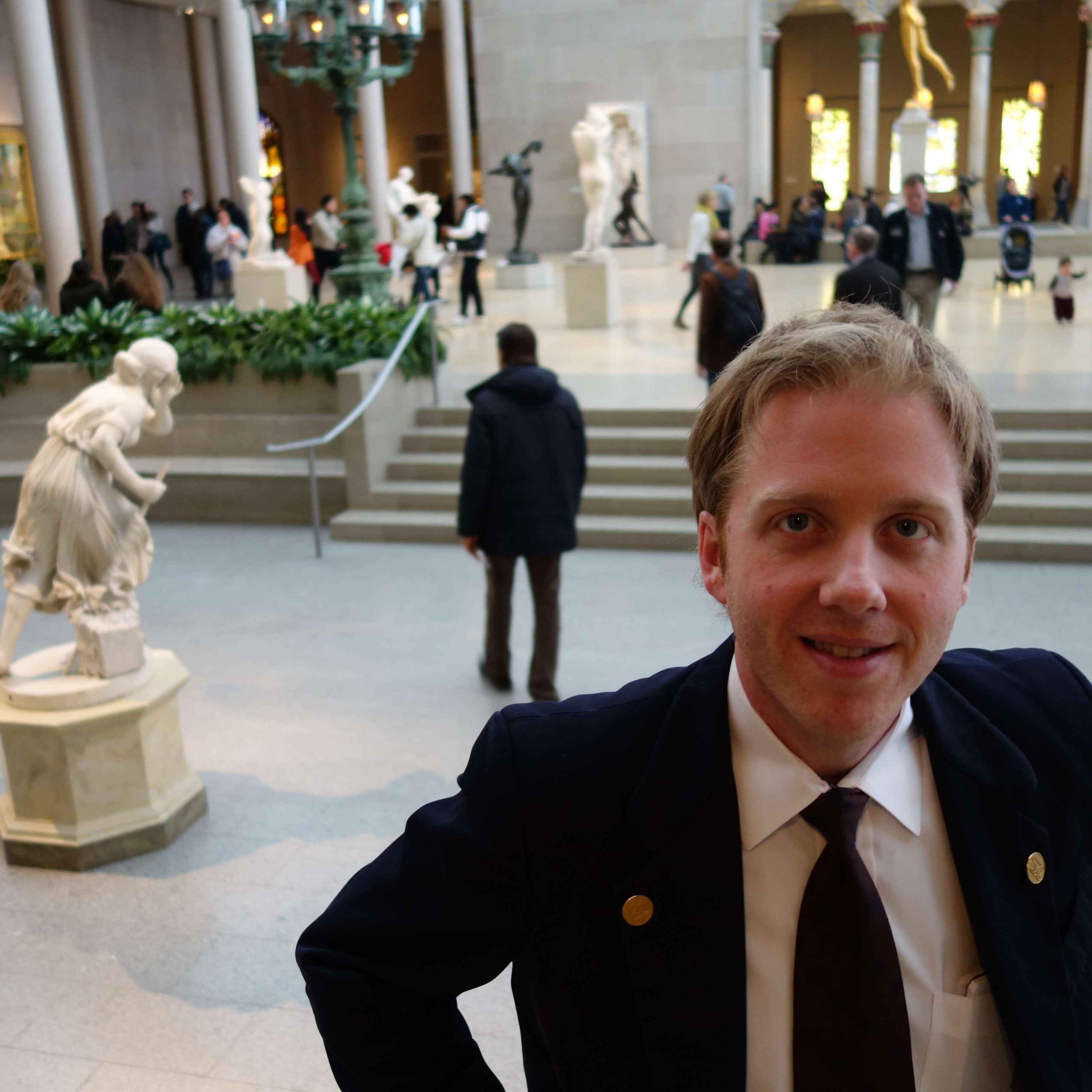 #39: Guardian of Beauty – My 10 Years at the Metropolitan Museum of Art – with Patrick Bringley