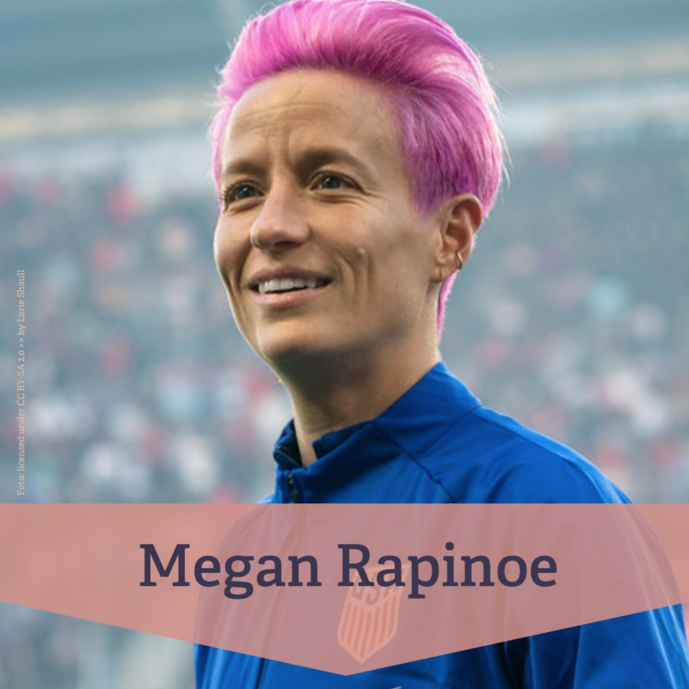 cover art for WM-Special Relisten: #154 Megan Rapinoe – Kämpferin für Equal Pay im Frauenfußball