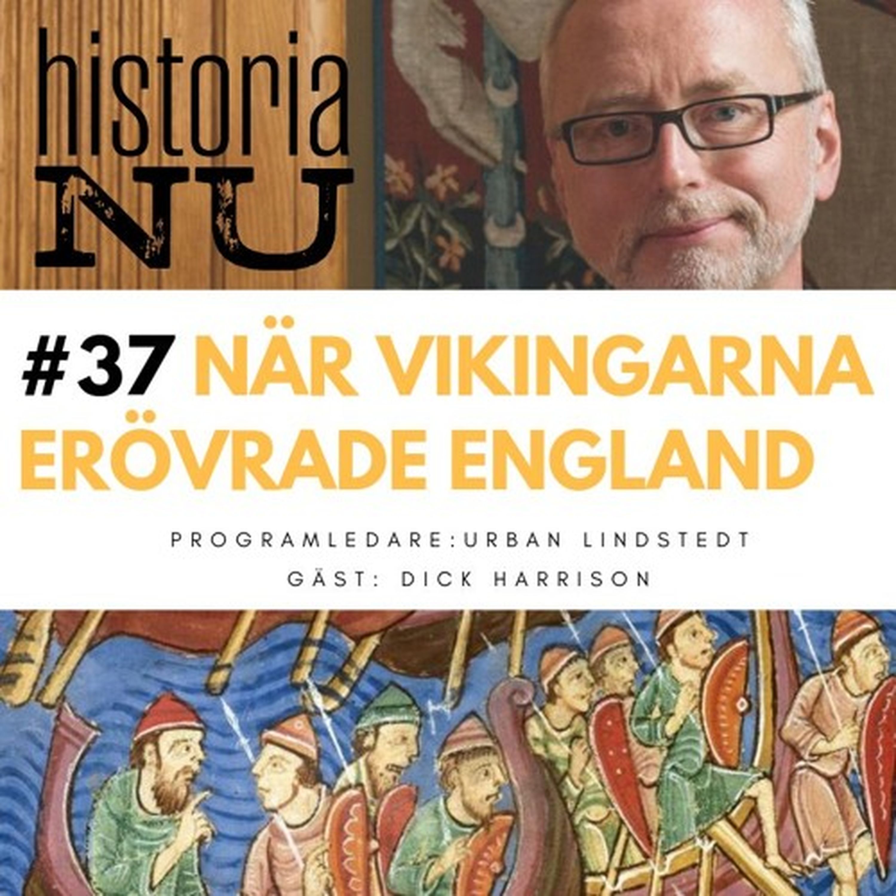 cover art for Vikingarnas invasion av England