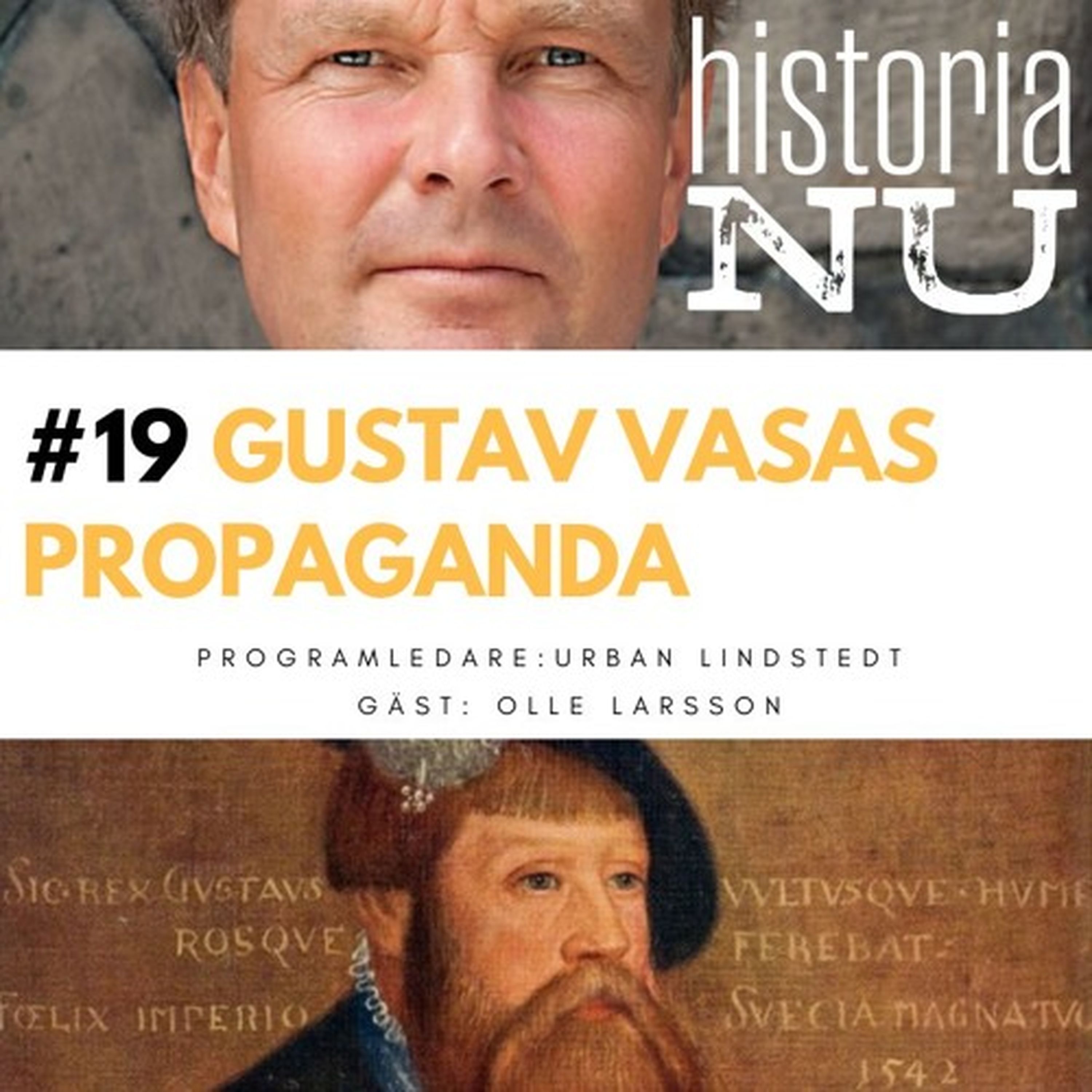 cover art for Gustav Vasas känsla för propaganda