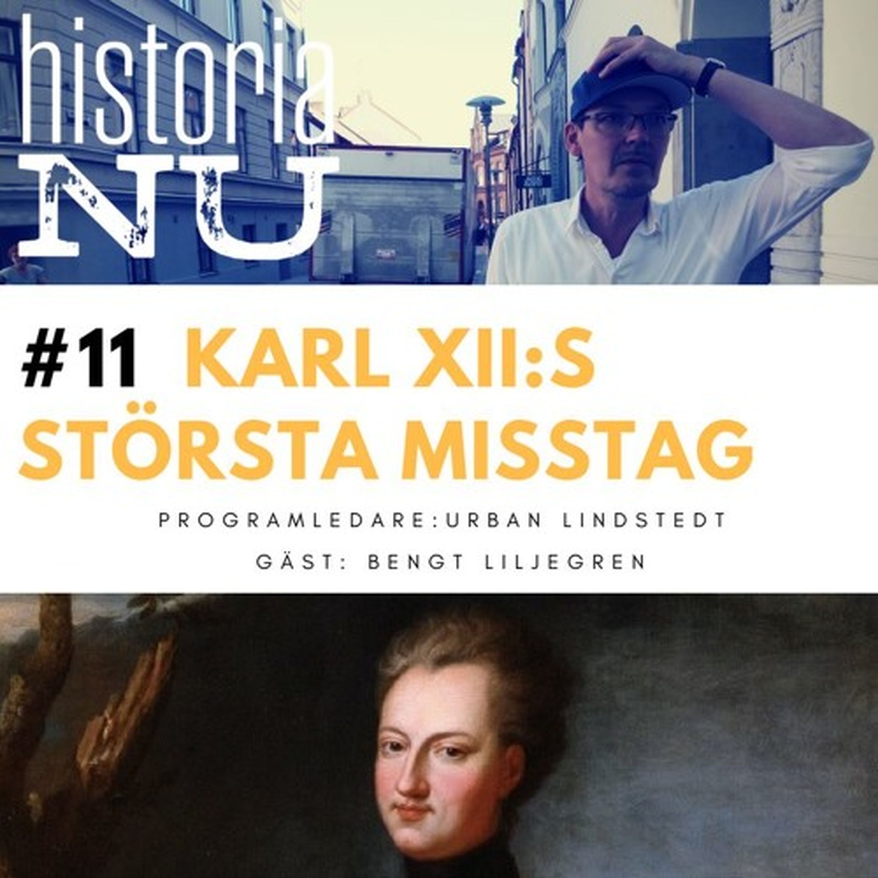 cover art for Den gåtfulle Karl XII:s största misstag