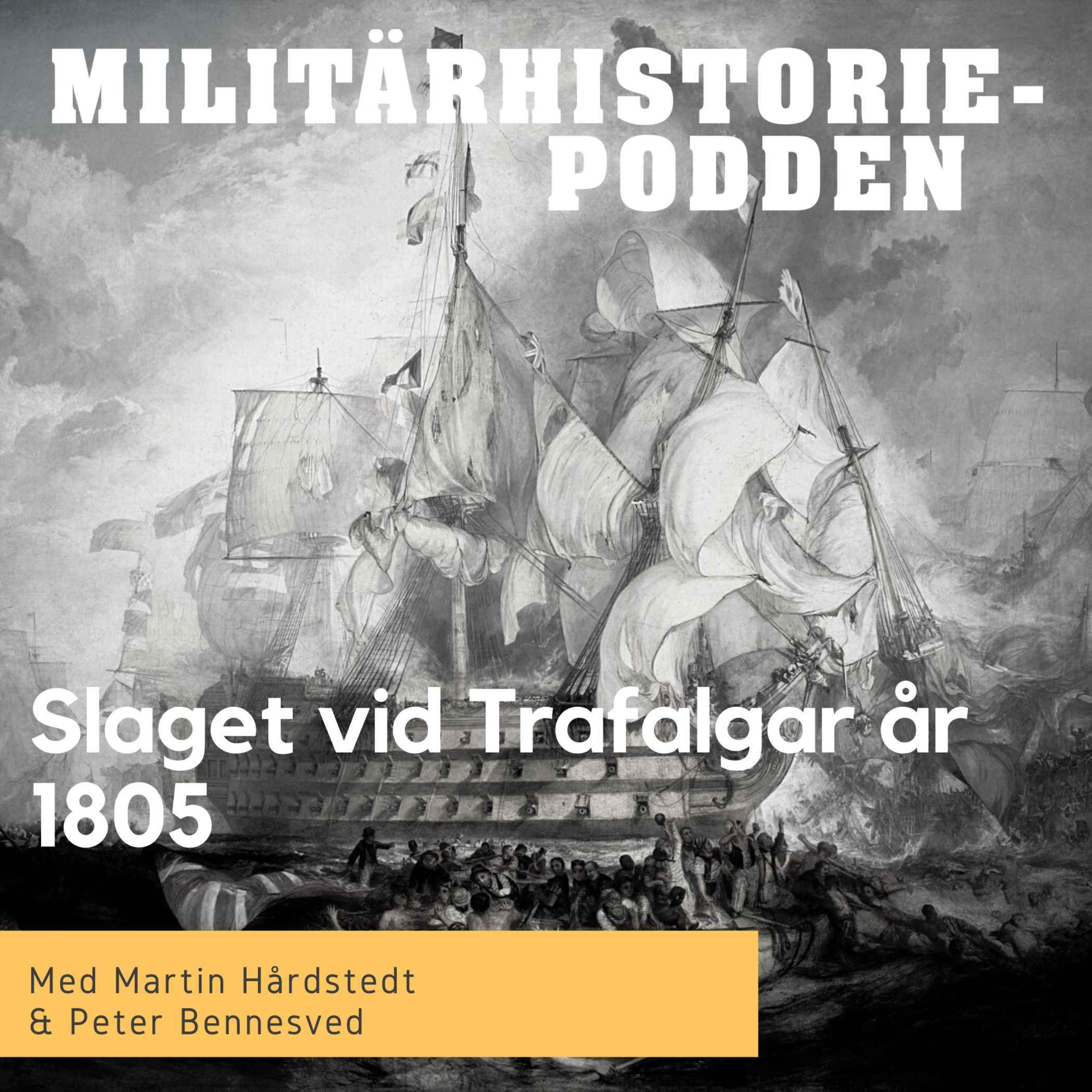 Slaget vid Kap Trafalgar år 1805 inledde britternas dominans på haven (nymixad repris)