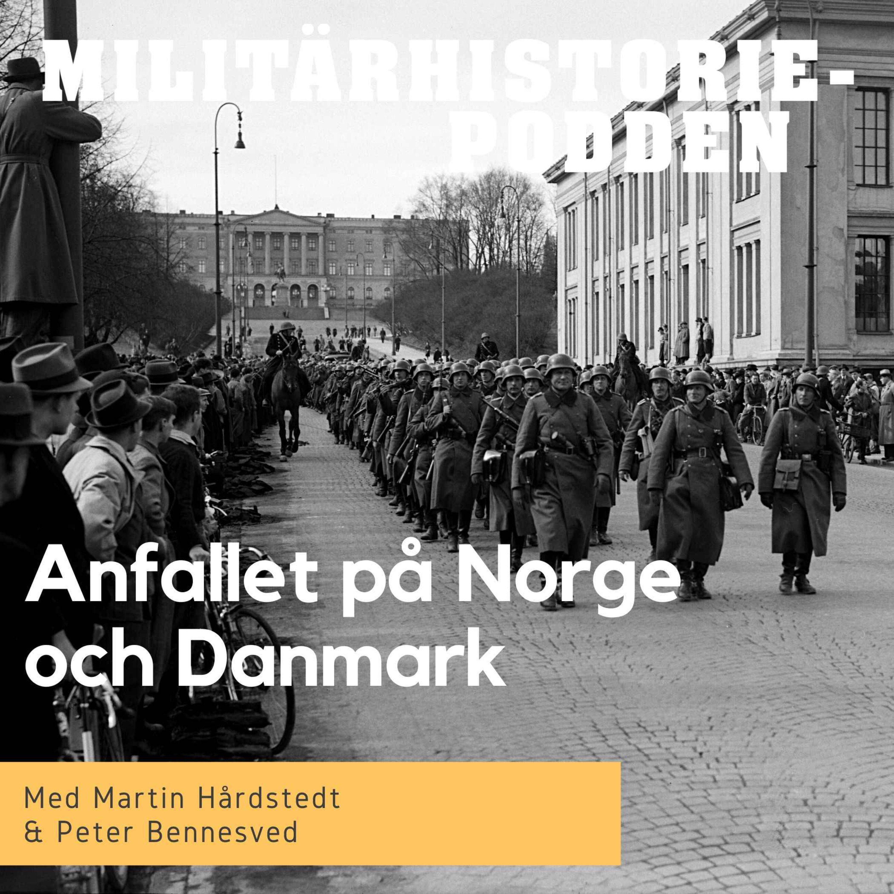 cover art for Tysklands anfall på Norge och Danmark den 9 april 1940 (nymixad repris)
