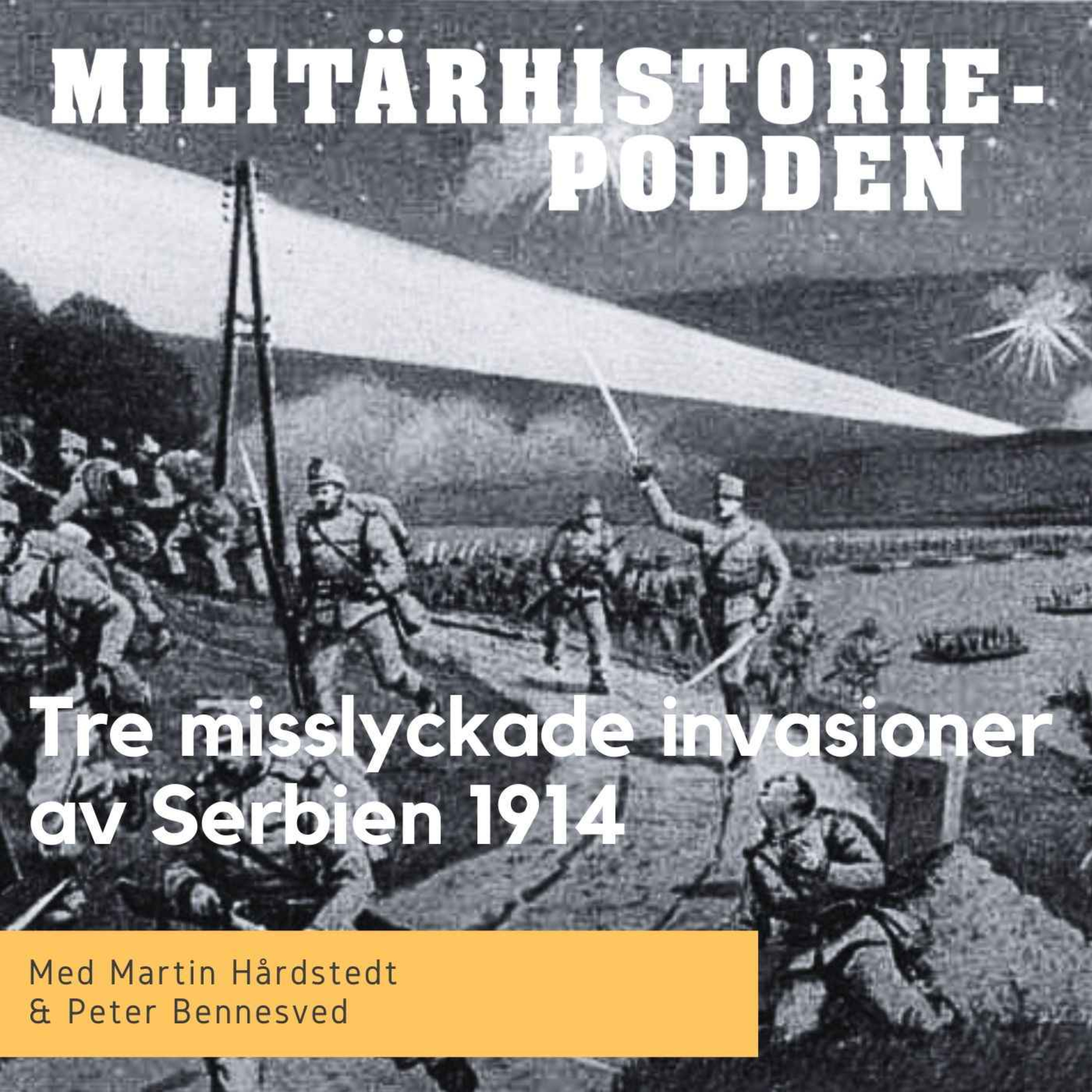 Österrike-Ungerns tre misslyckade invasioner av Serbien 1914