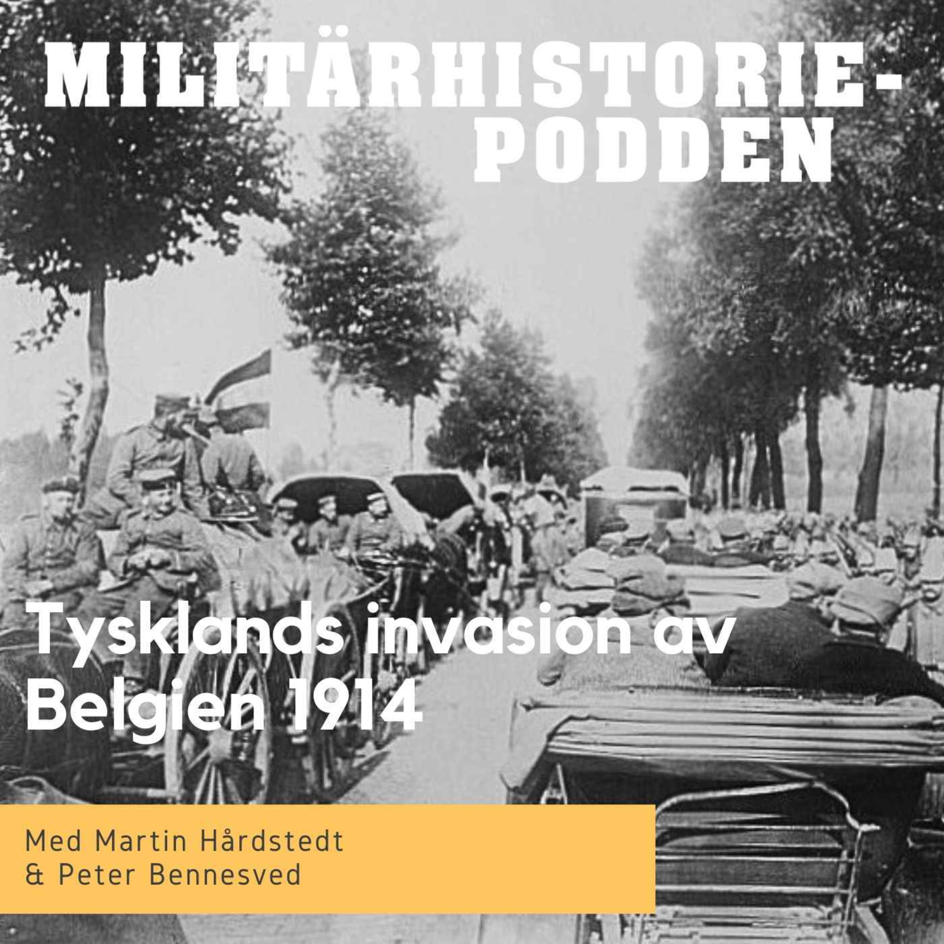 Tysklands invasion av neutrala Belgien 1914