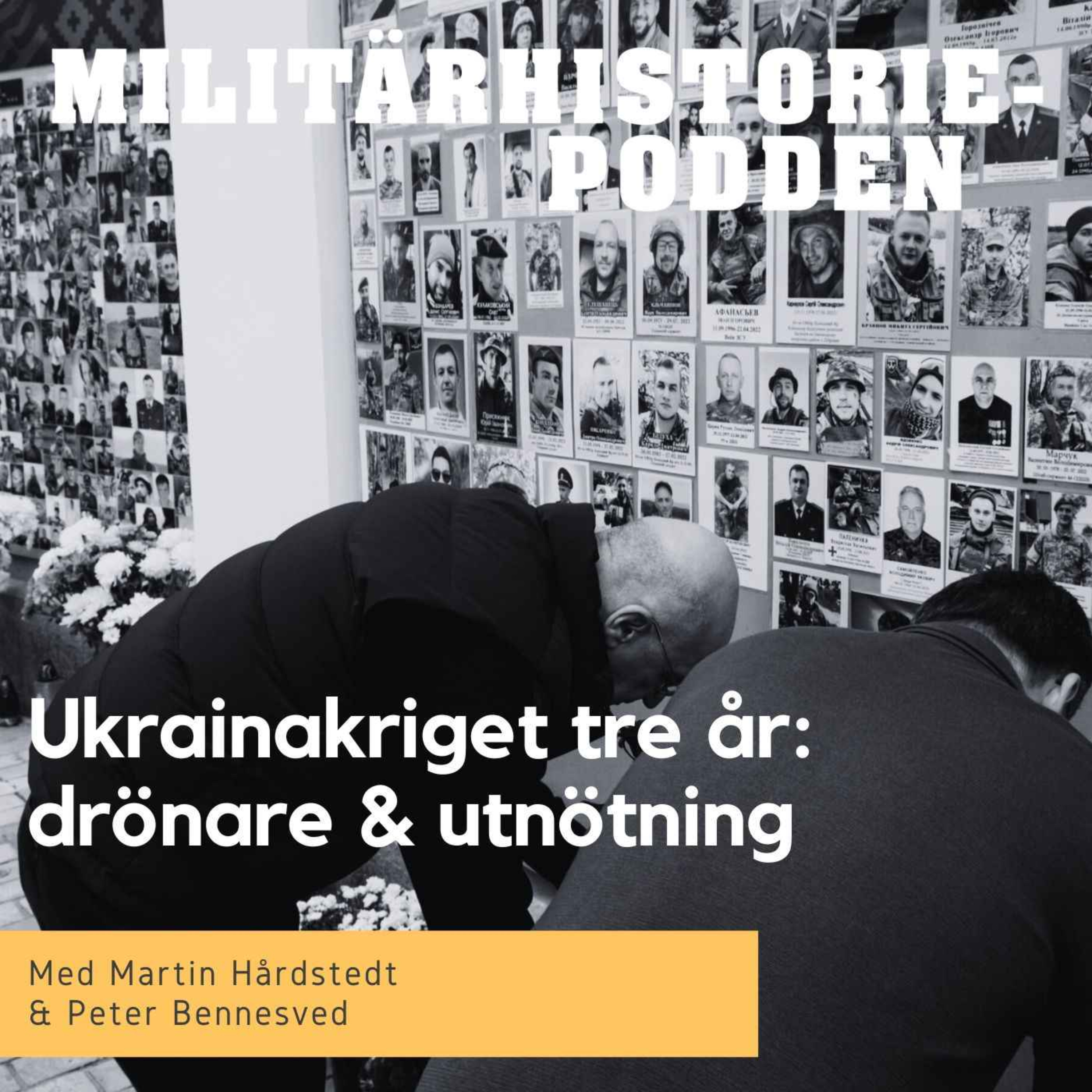 Ukrainakriget tre år: drönare, missiler & utnötning