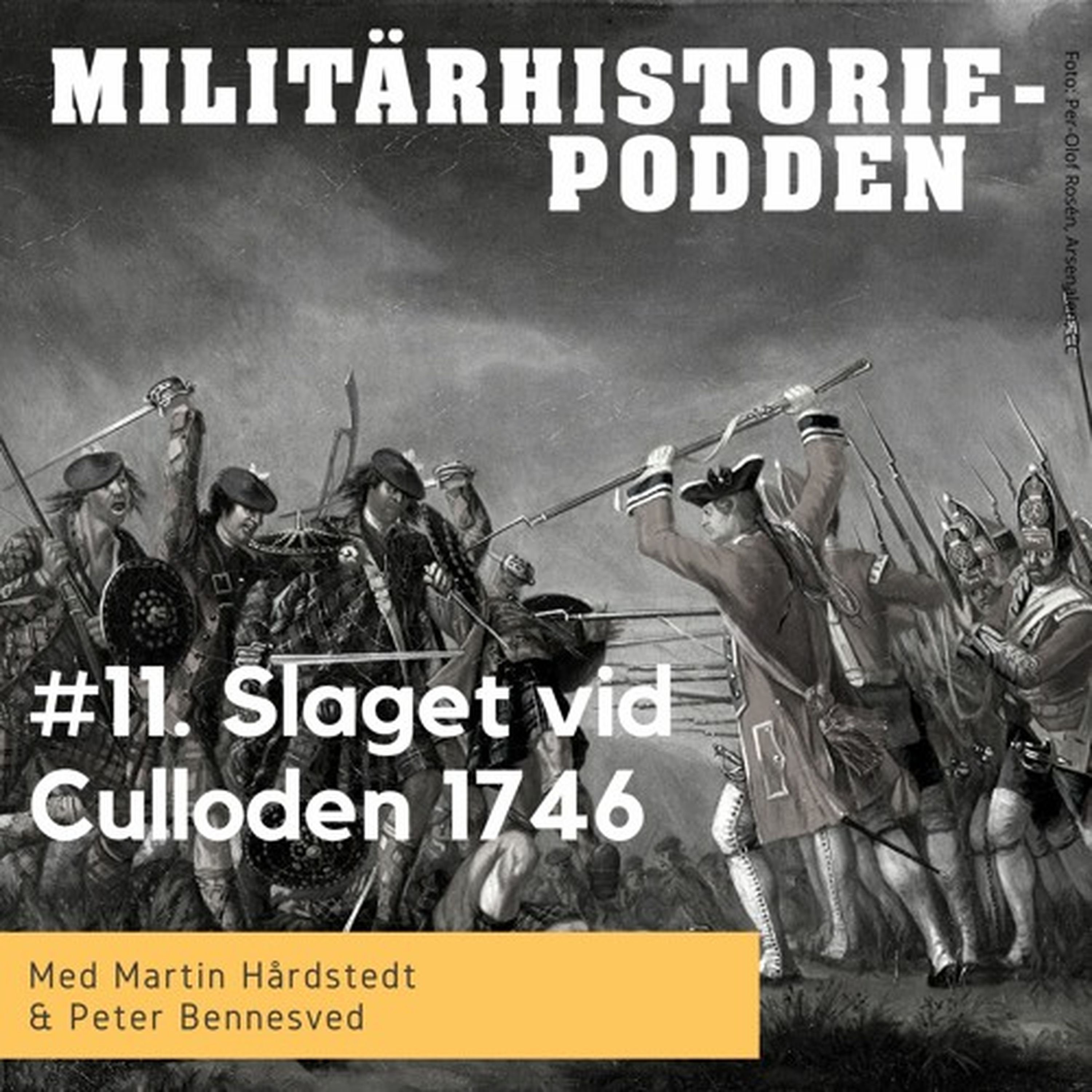 Skottarnas sista kamp vid Culloden år 1746