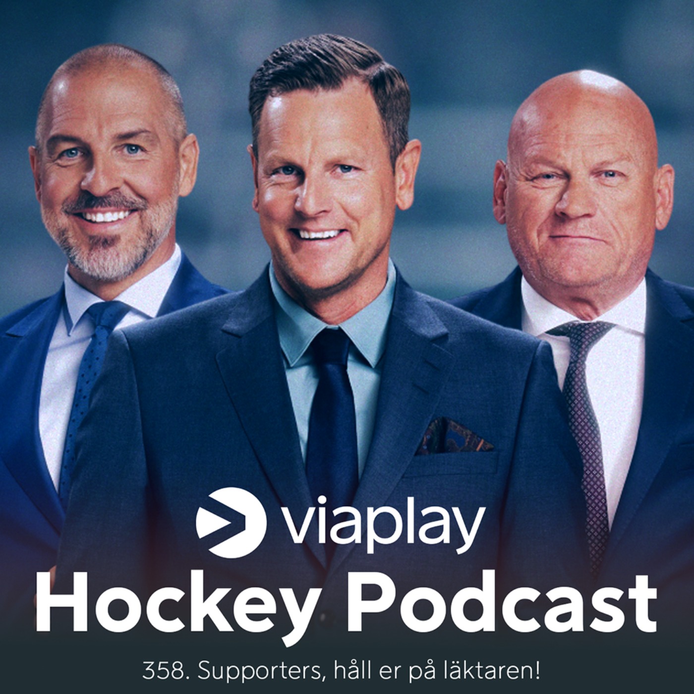 cover art for 358. Viaplay Hockey Podcast – Supporters, håll Er på läktaren!