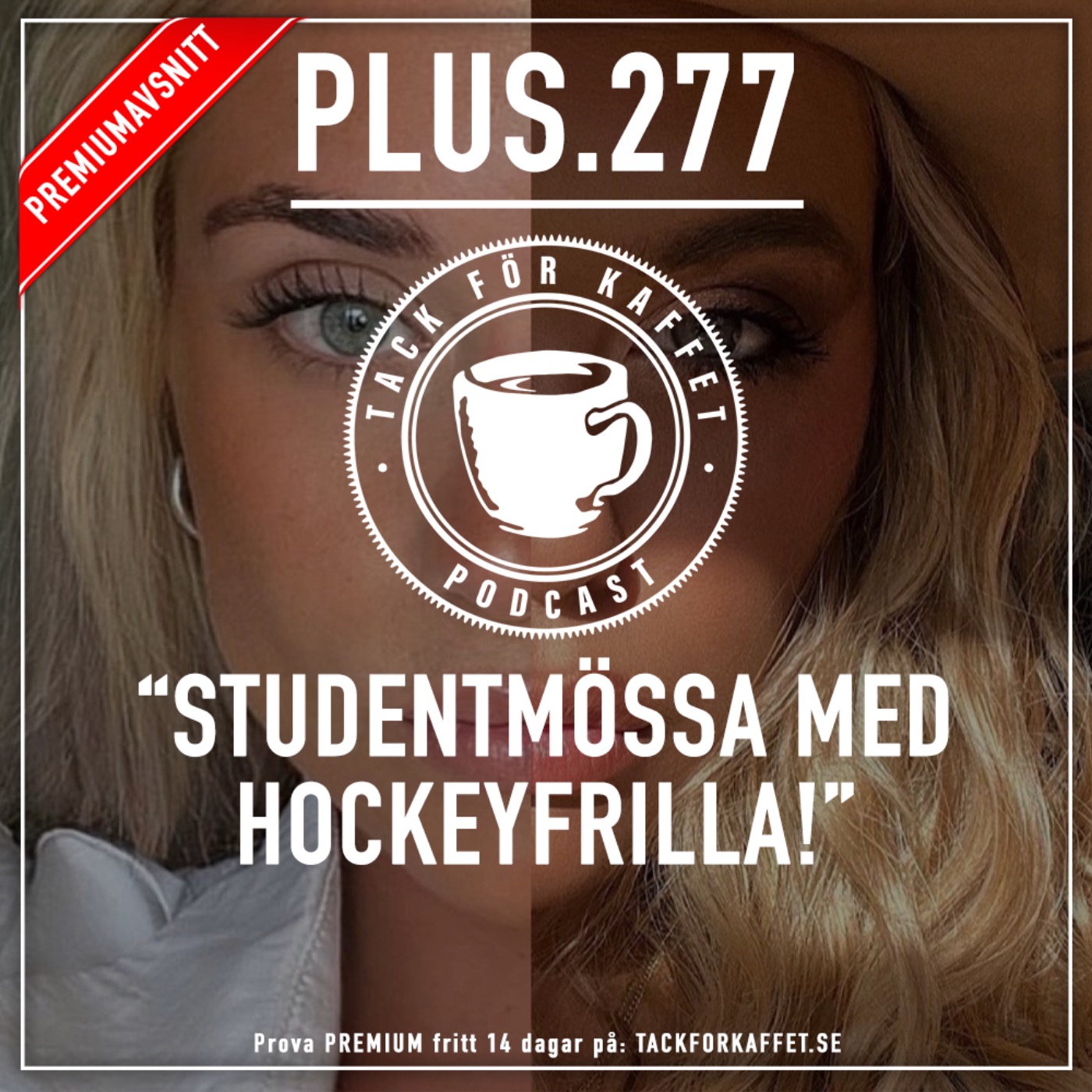 Plus.277 - Studentmössa med hockeyfrilla!