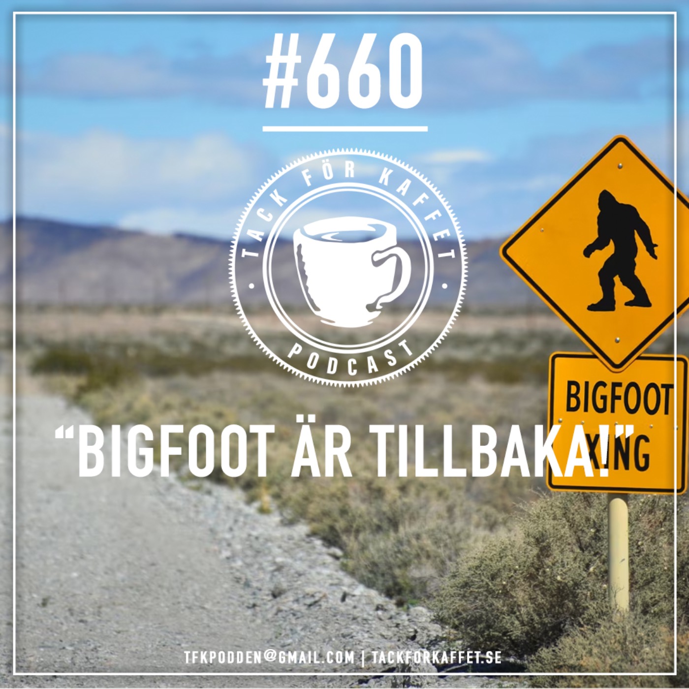 cover art for TFK.660 - Bigfoot är tillbaka!