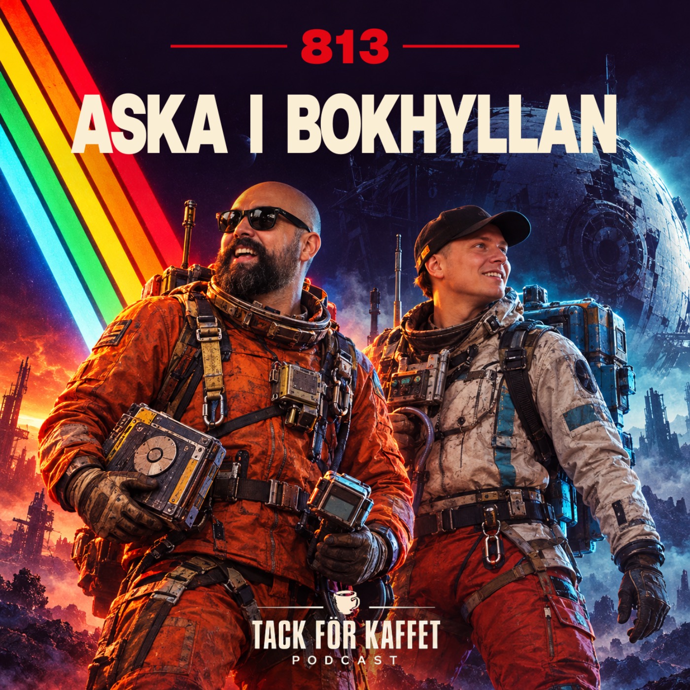 813. Aska i bokhyllan. episode artwork