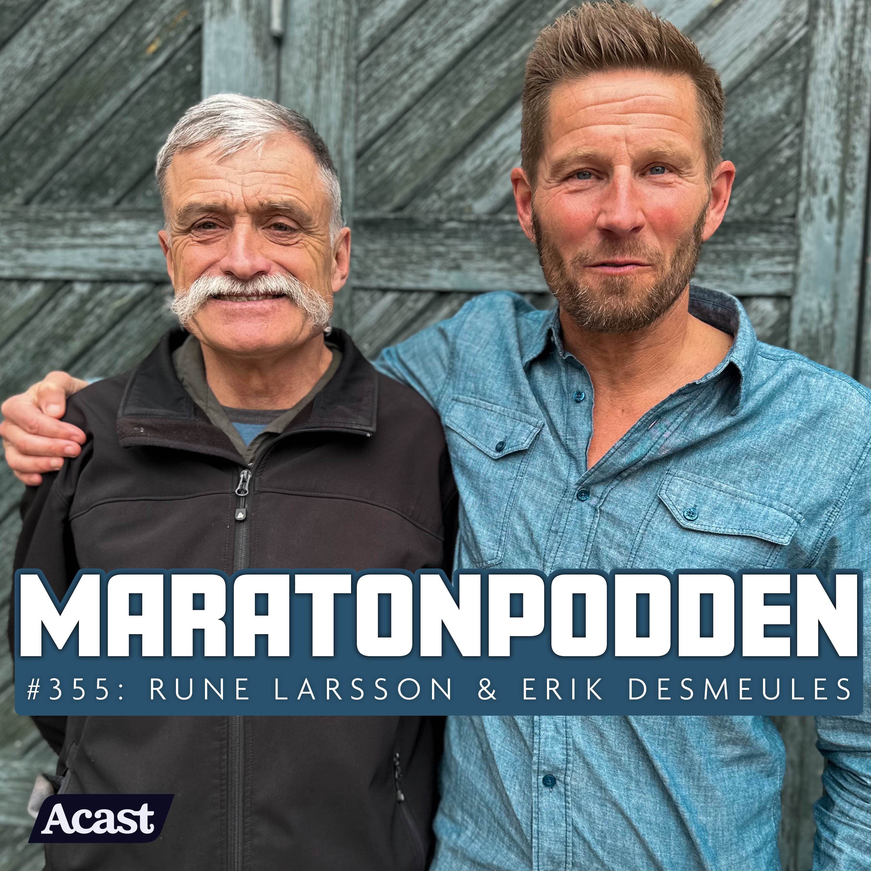 cover art for #355: Värsta löparskorna jag har sprungit i med Rune Larsson & Erik Desmeules
