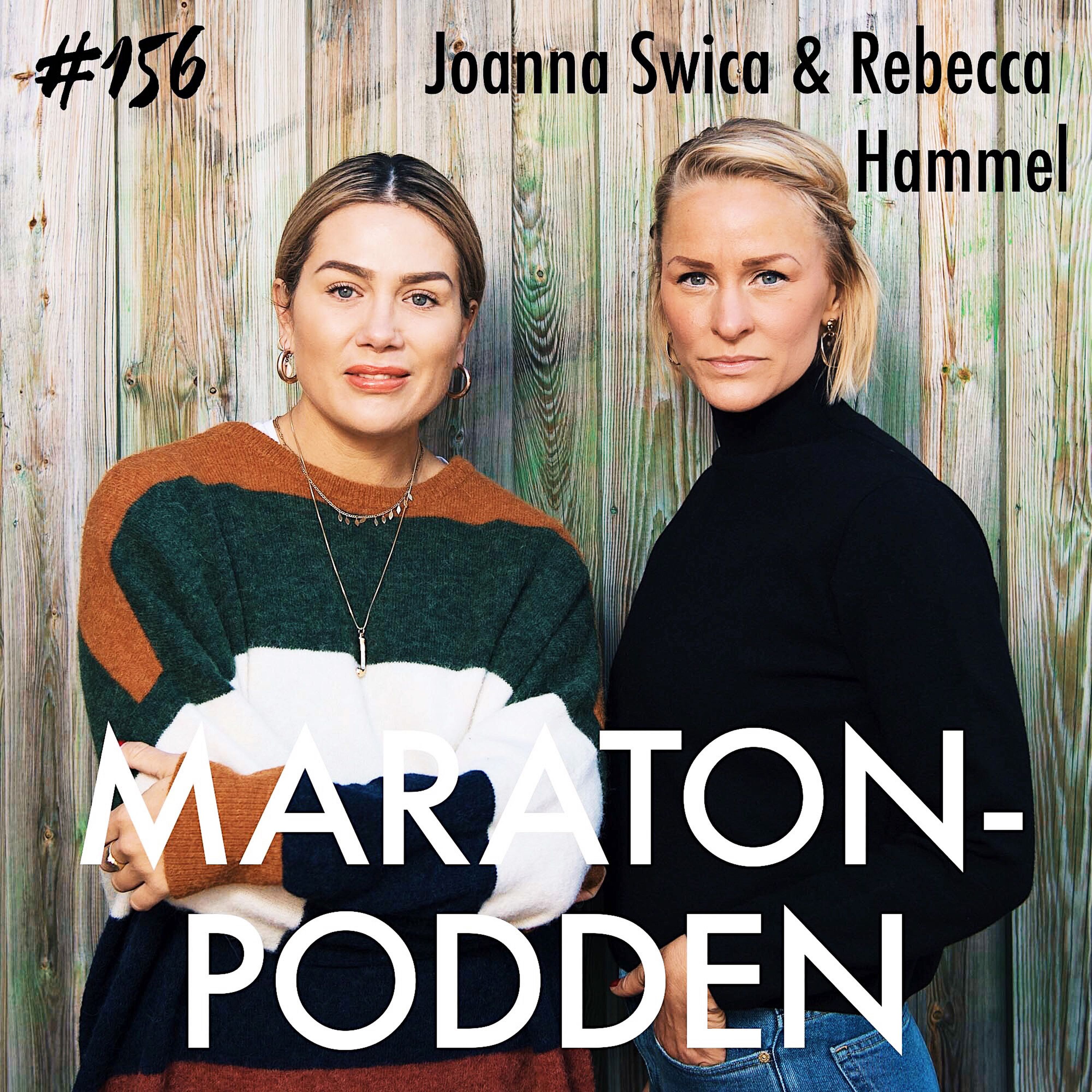 #156: Joanna Swica & Rebecca Hammel, Ironman är den nya klassikern