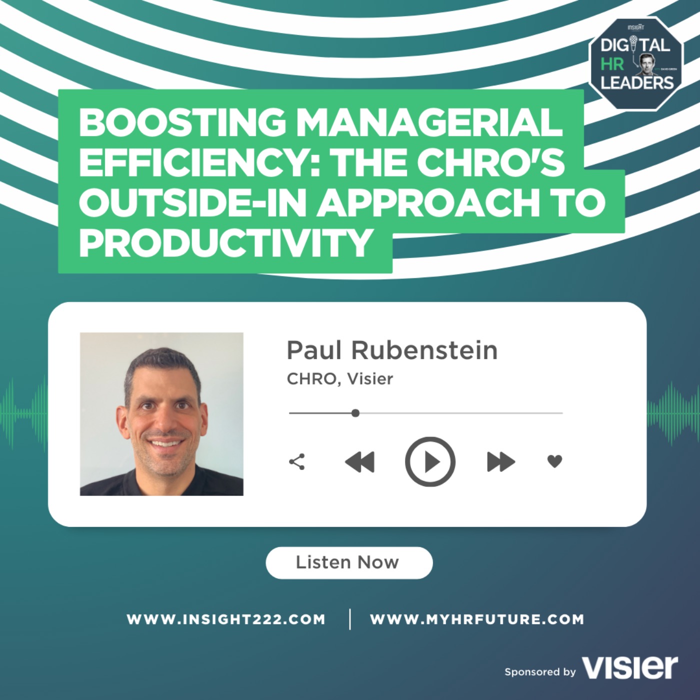 cover art for Boosting Managerial Efficiency: The CHRO’s Outside-In Approach to Productivity (an Interview with Paul Rubenstein)