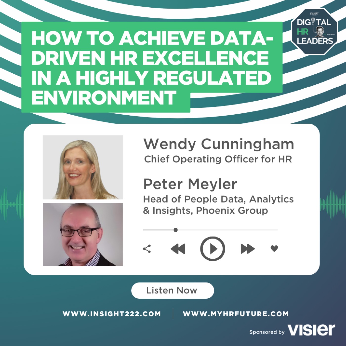 cover art for How to Achieve Data-Driven HR Excellence in a Highly Regulated Environment (an Interview with Wendy Cunningham and Peter Meyler)