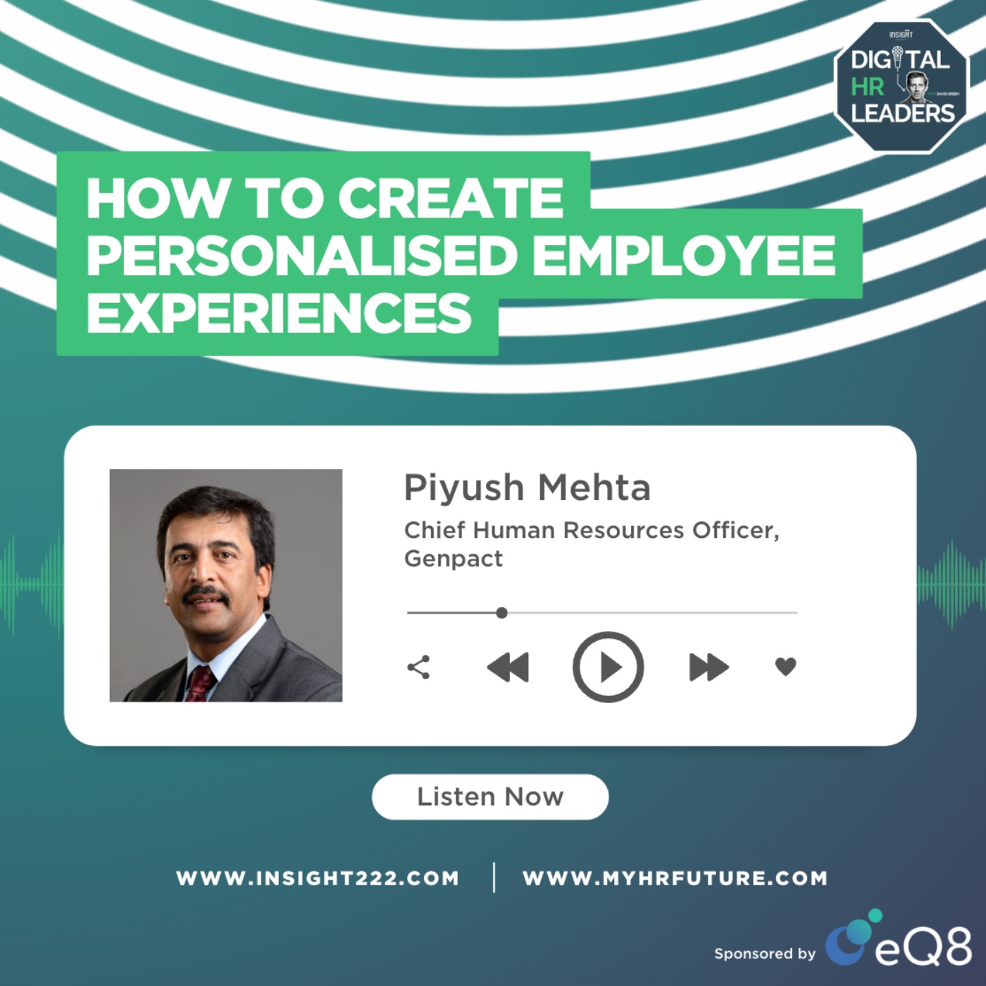 cover art for How to Create Personalised Employee Experiences (an Interview with Piyush Mehta)