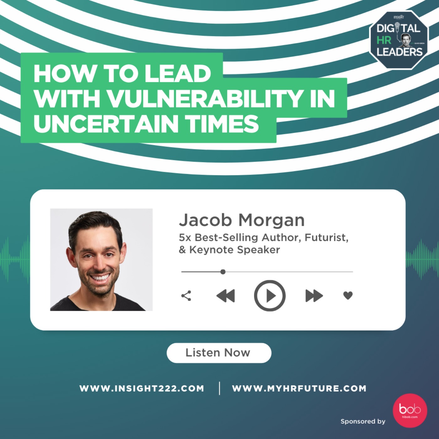 cover art for How to Lead with Vulnerability in Uncertain Times (an Interview with Jacob Morgan)