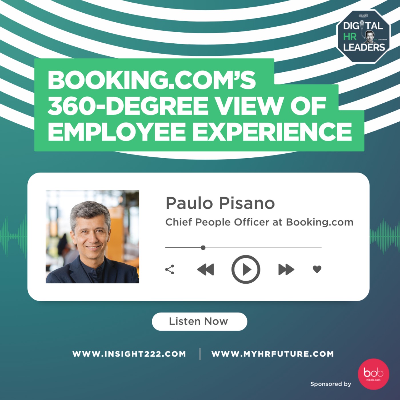 cover art for Booking.com’s 360-Degree View of Employee Experience (an Interview with Paulo Pisano)
