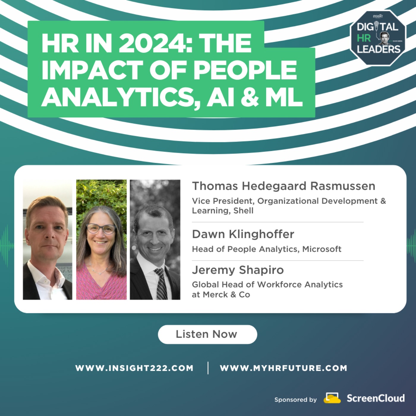 cover art for HR in 2024: The Impact of People Analytics, AI & ML (an Interview with Thomas Rasmussen, Dawn Klinghoffer & Jeremy Shapiro)