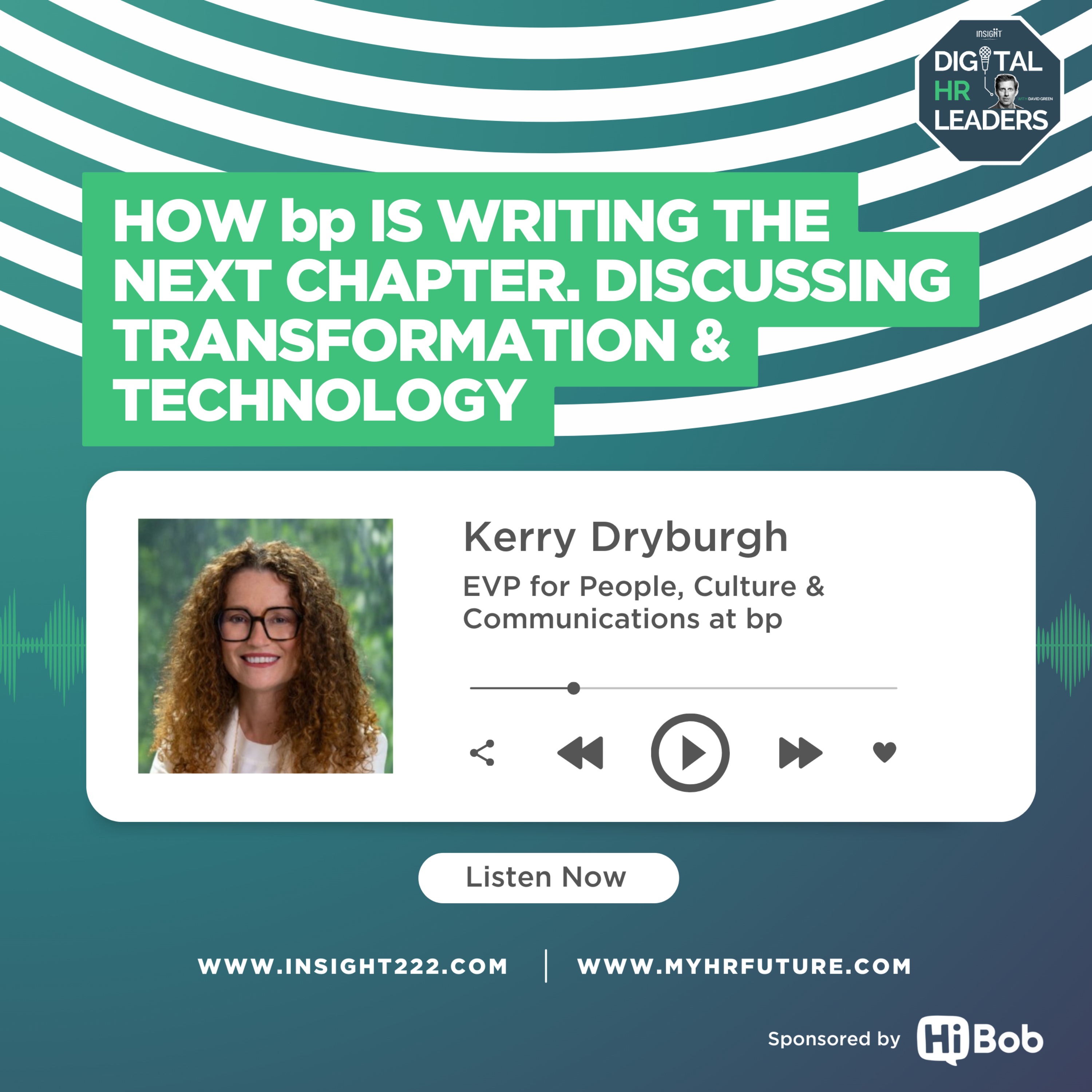 How bp is Writing the Next Chapter. Discussing Transformation & Technology (with Kerry Dryburgh)