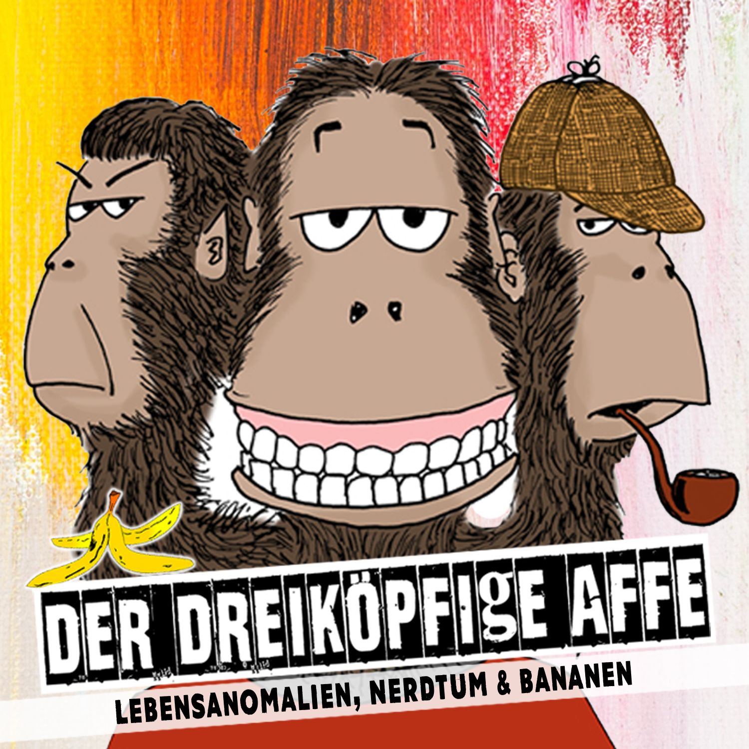 Der dreiköpfige Affe - Lebensanomalien, Nerdtum & Bananen cover