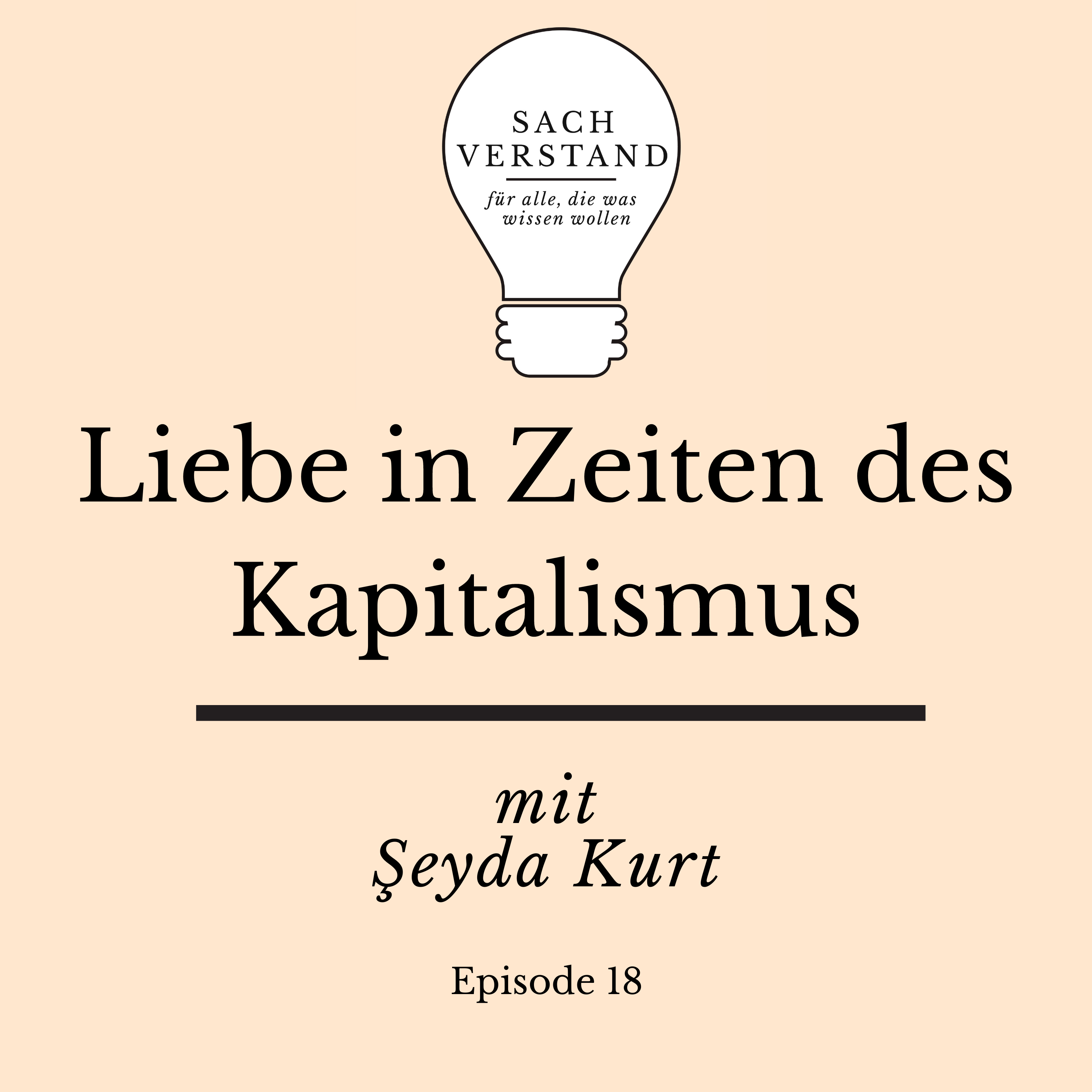 cover art for Liebe in Zeiten des Kapitalismus. Mit Şeyda Kurt (Episode 18)