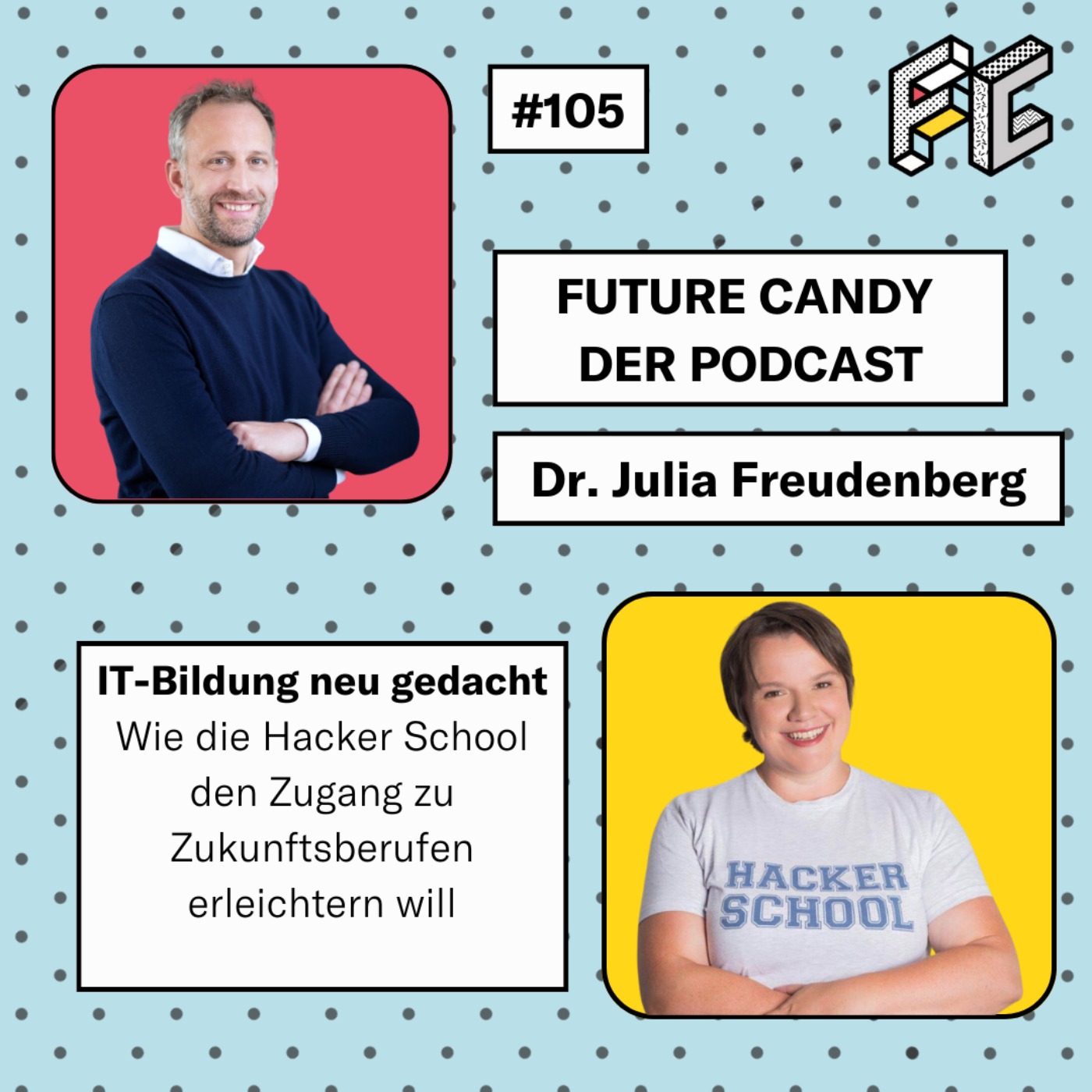 cover art for IT-Bildung neugedacht mit Dr. Julia Freudenberg