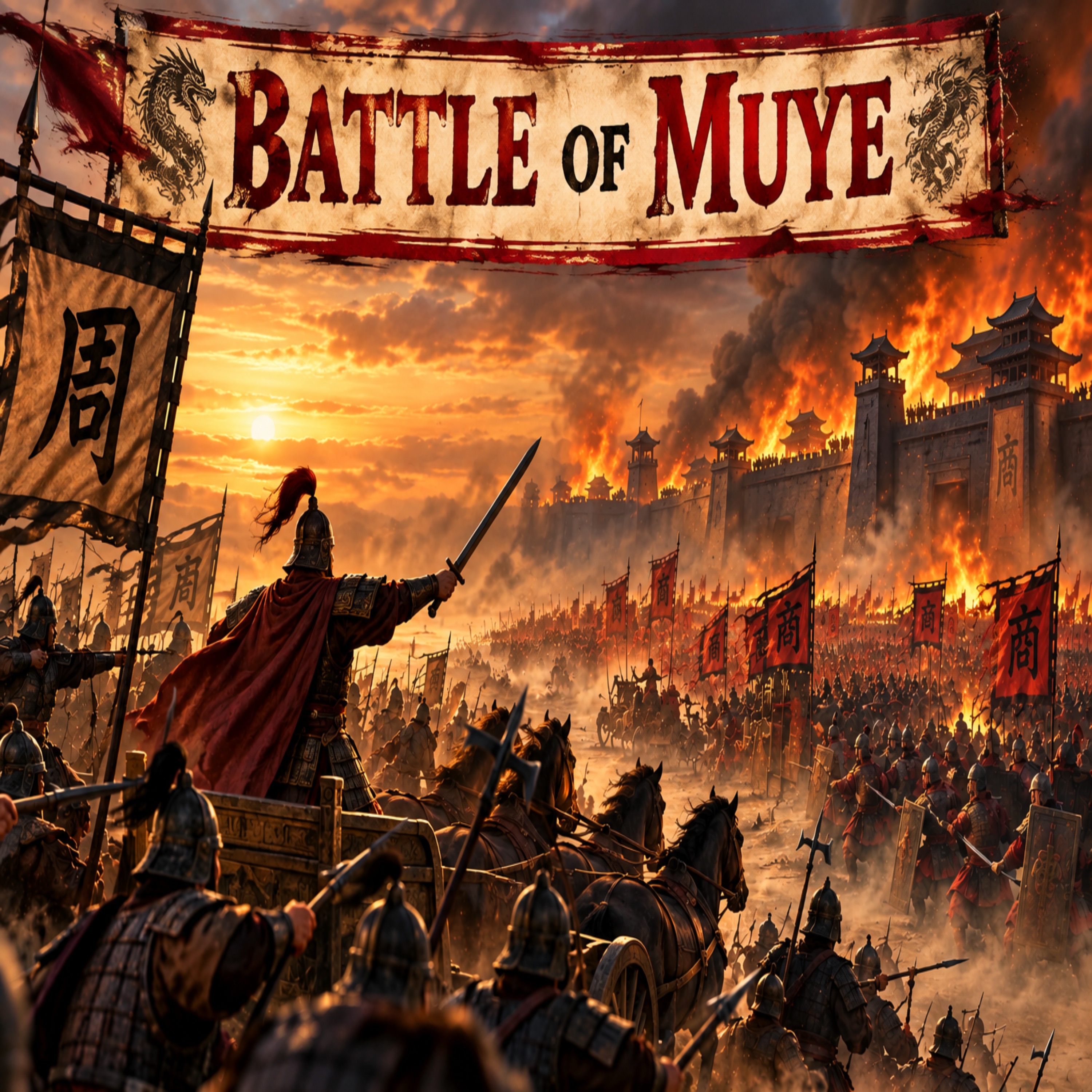 247. The Origins of the Zhou 1046 BC: Wine Lakes, Meat Forests & the Battle of Muye