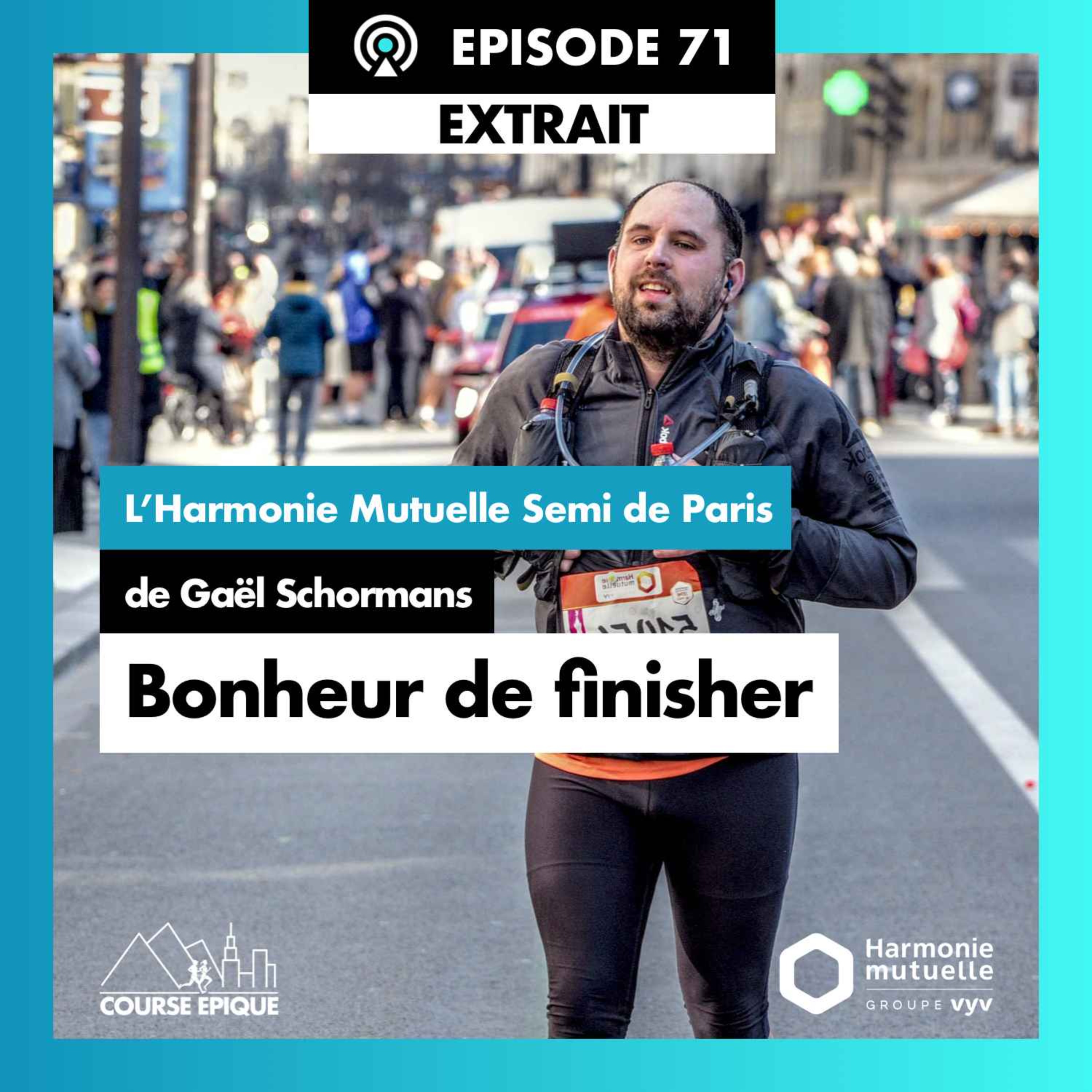 [EXTRAIT] "Bonheur de finisher", le Semi de Paris de Gäel Schormans