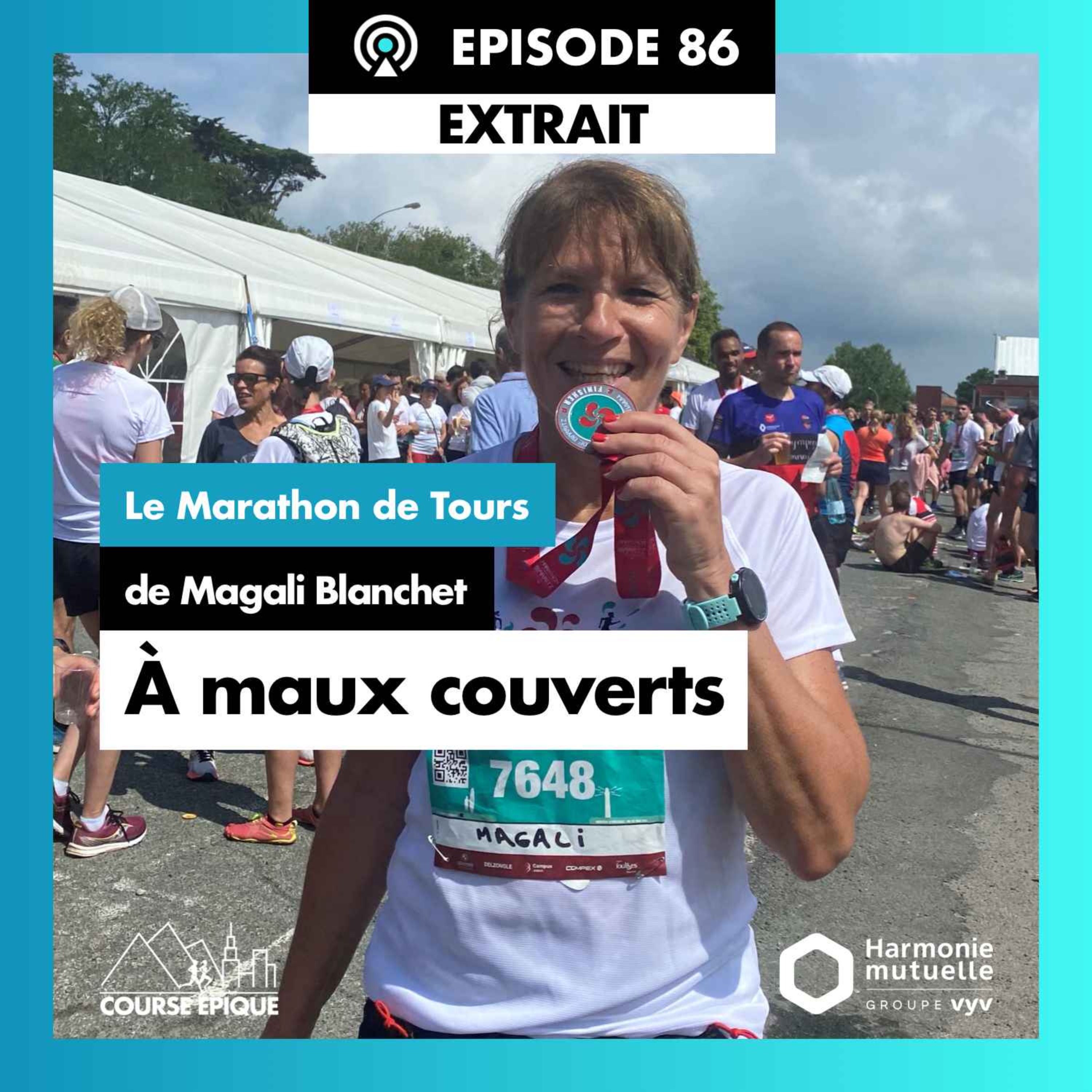 [EXTRAIT] "A maux couverts", le Marathon de Tours de Magali Blanchet