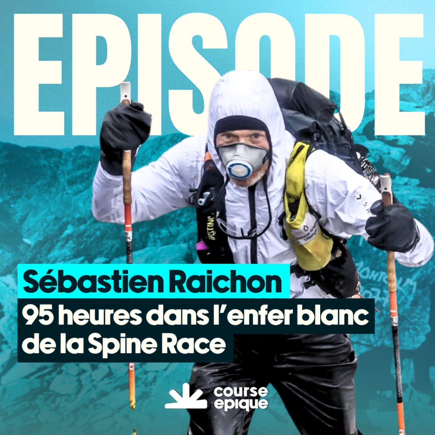 Sébastien Raichon, 95 heures dans l'enfer blanc de la Spine Race
