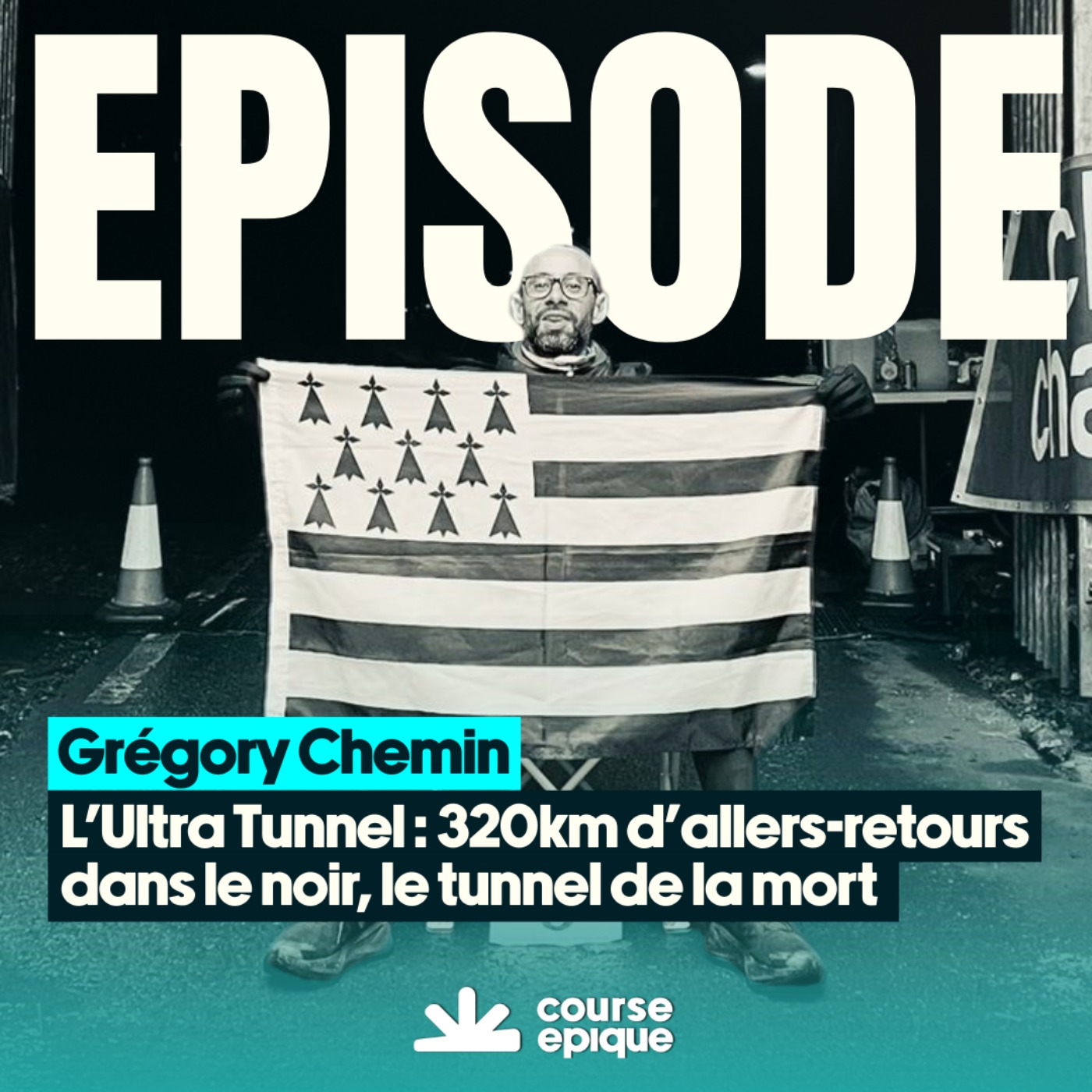 Ultra Tunnel : 320 kilomètres d'allers-retours dans le tunnel de la mort, avec Grégory Chemin