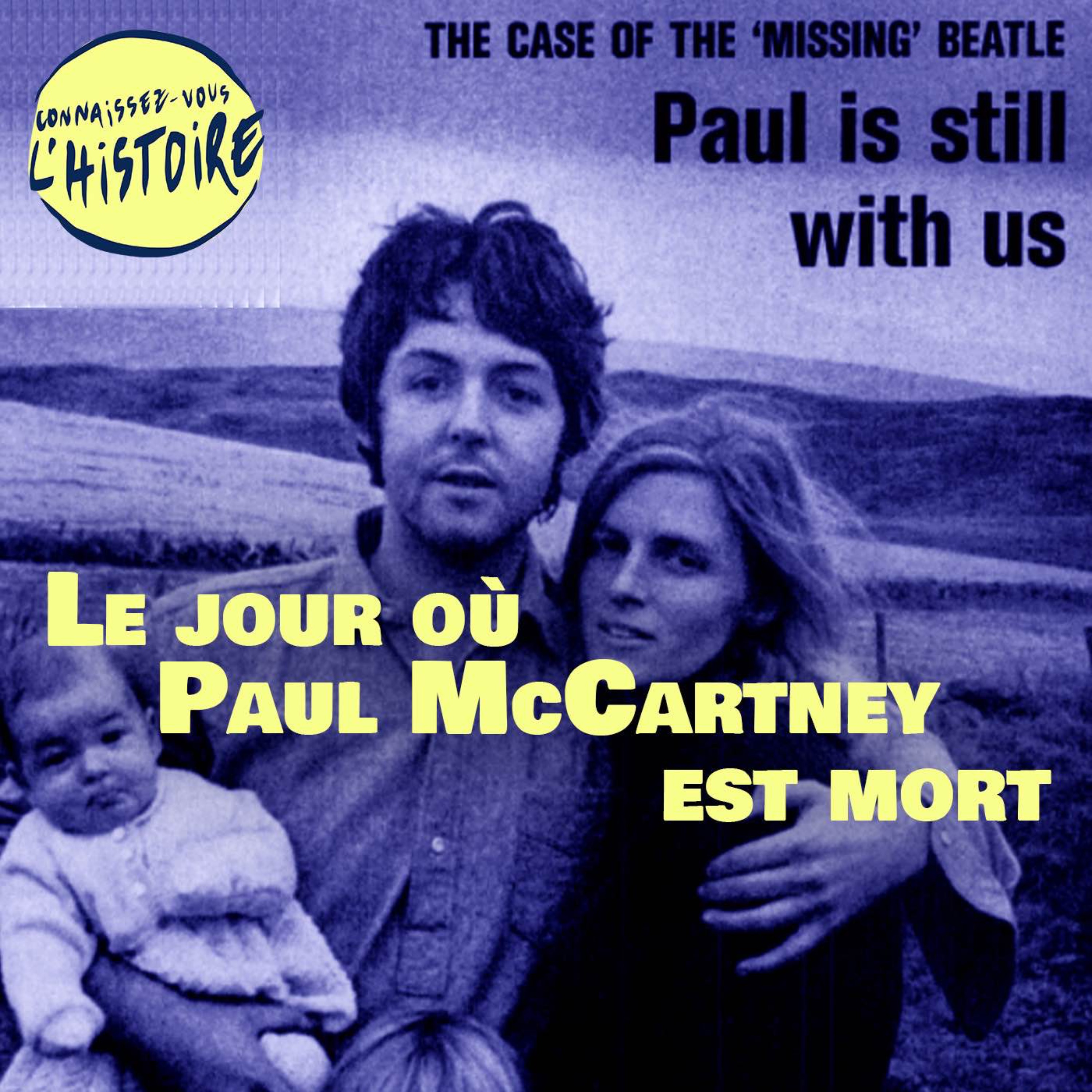 cover art for Le jour où... Paul McCartney est mort 